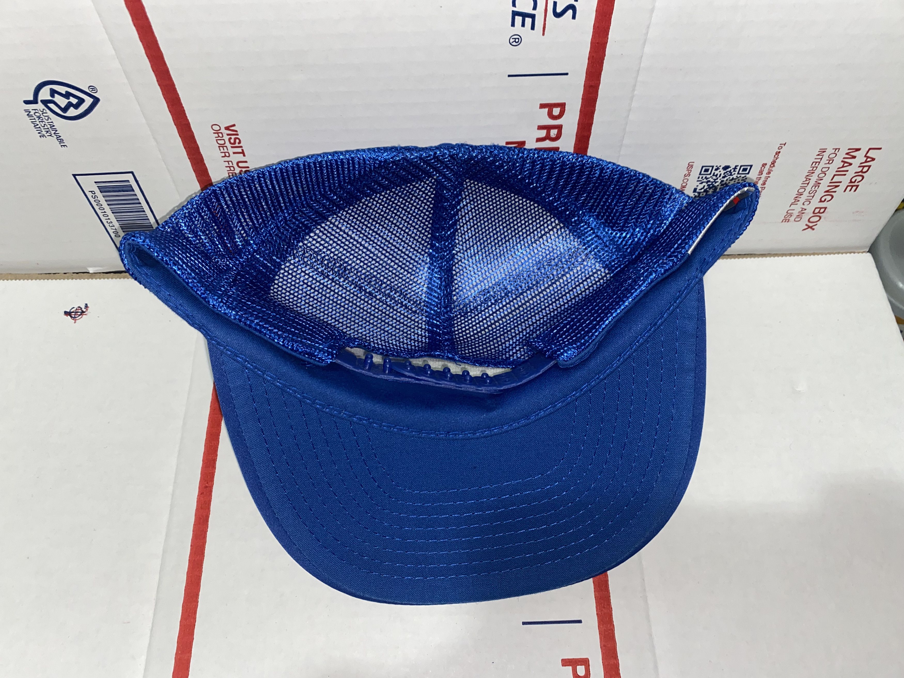 Vintage T&M Maintenance Construction inc. Trucker hat Snapback Cap Size ONE SIZE - 3 Thumbnail