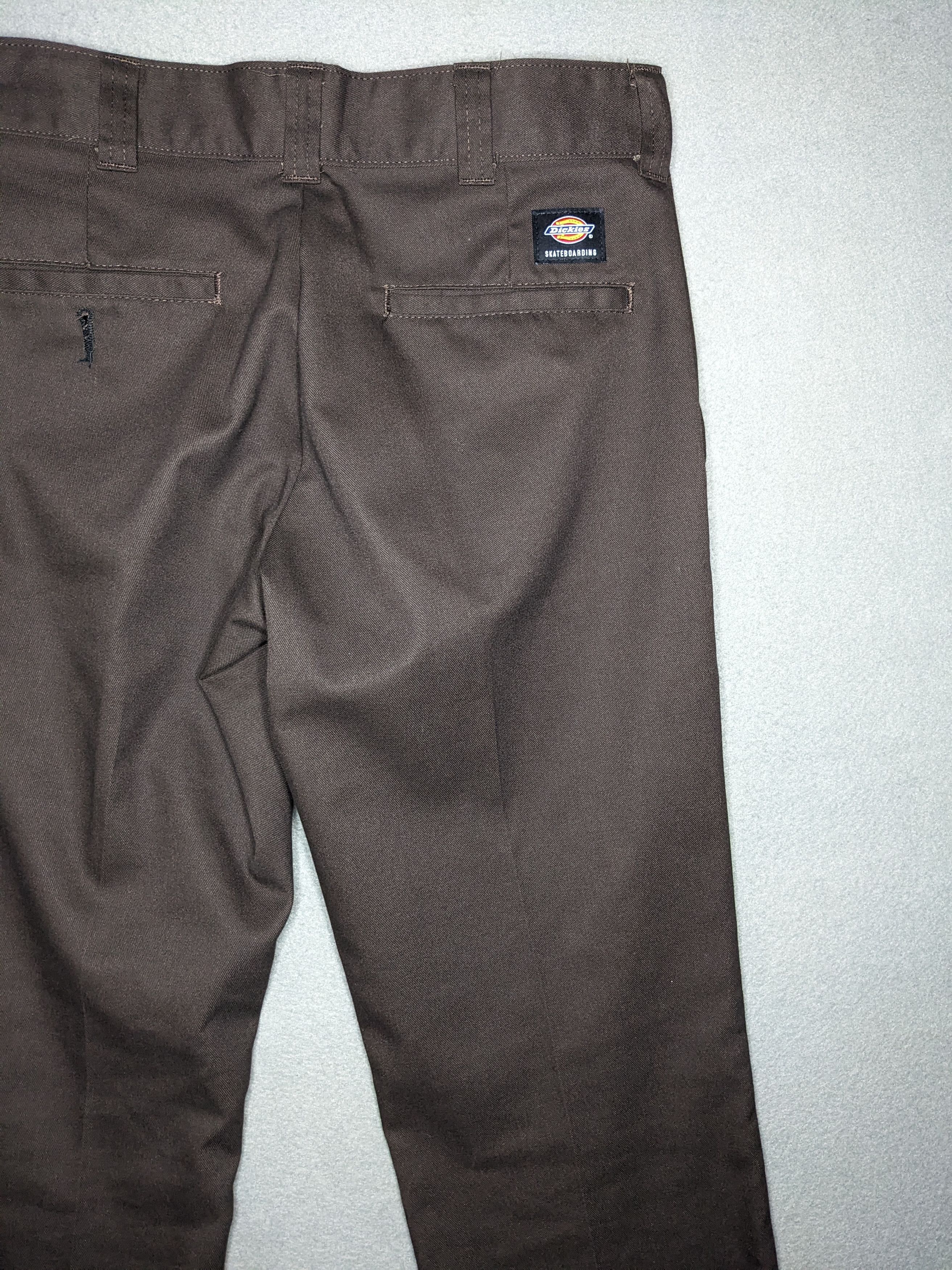 Dickies Dickies Skateboarding Chino Pants 30x30 Brown Twill Workwear Size US 30 / EU 46 - 9 Thumbnail