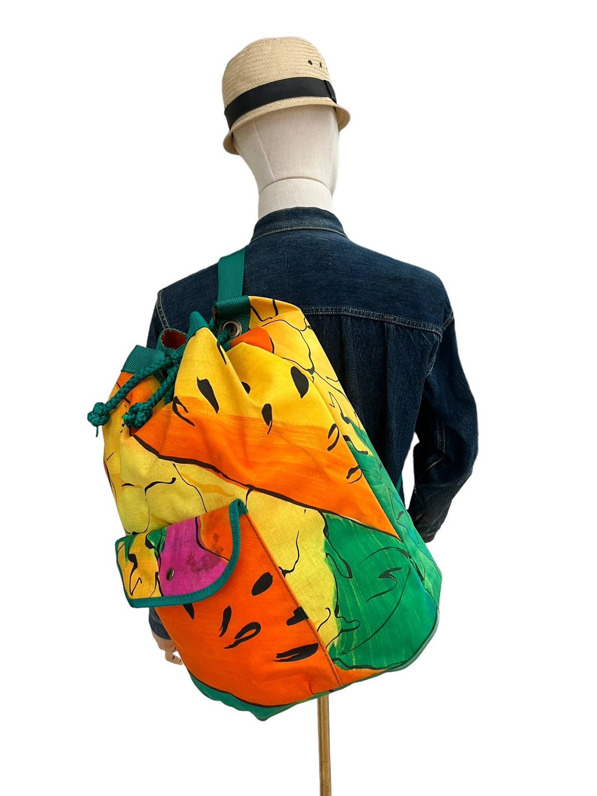 GianMarco Venturi RARE!!! Vintage Gian Marco Venturi Psychedelic Bucket Bag Size ONE SIZE - 2 Thumbnail