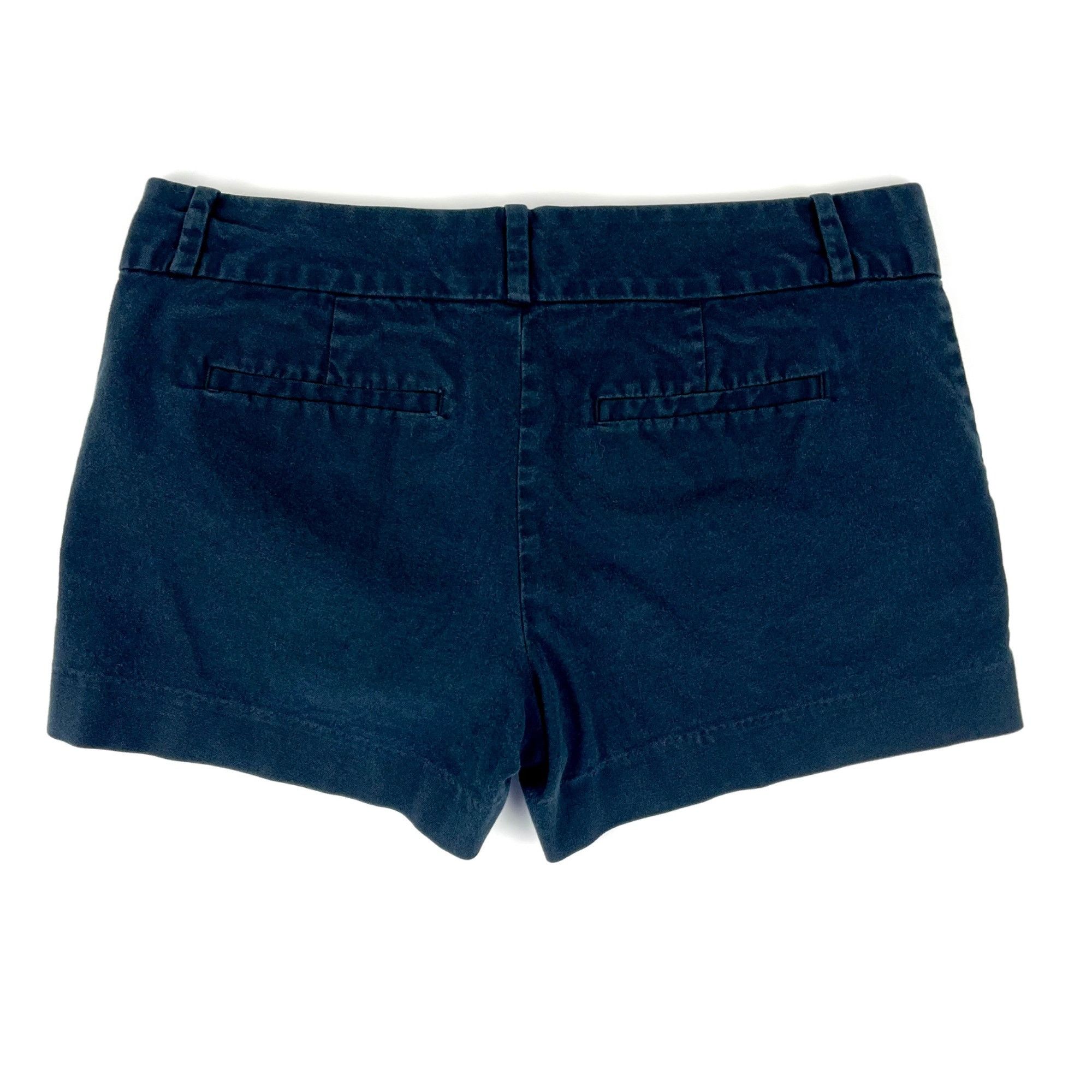 Banana Republic Banana Republic Flat-Front Slash Pocket Black Chino Shorts S Size 28" / US 6 / IT 42 - 6 Thumbnail