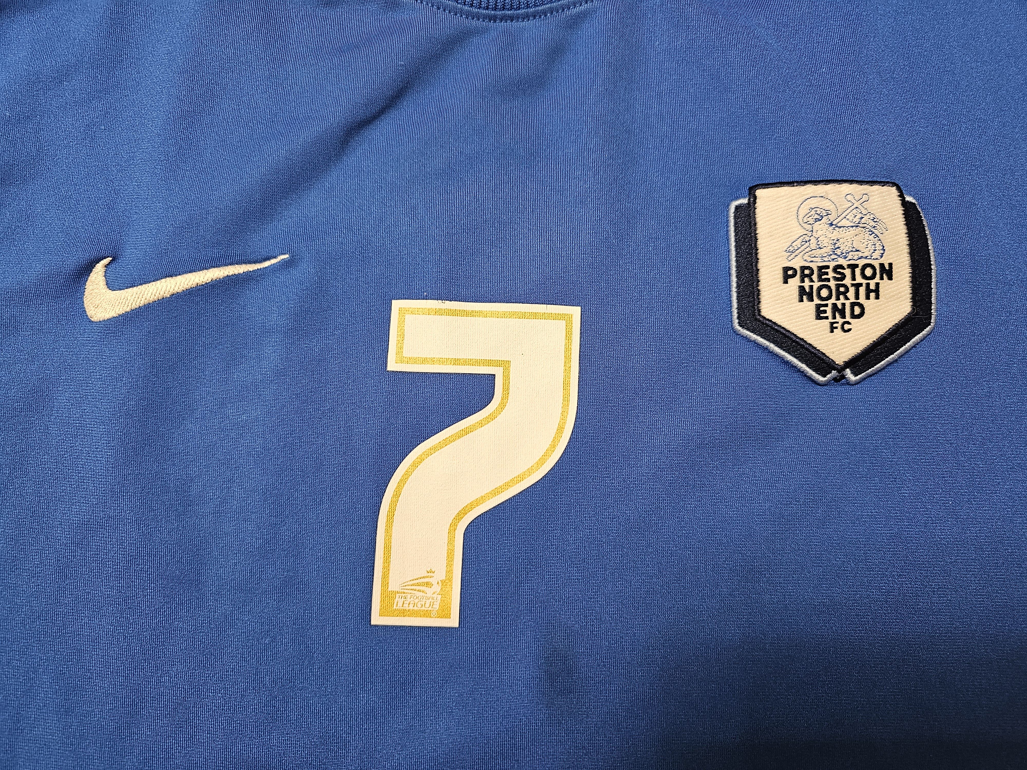 Nike PRESTON NORTH END 2012 FOOTBALL SWEATSHIRT SOCCER SWEATSHIRT Size US L / EU 52-54 / 3 - 3 Thumbnail