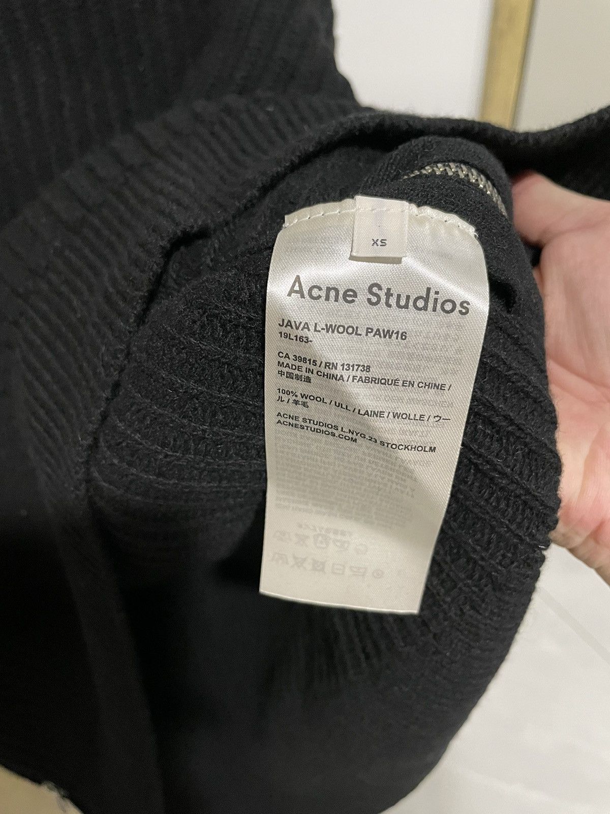 Acne Studios Acne Studios oversized wool zipped sweaters Size XS / US 0-2 / IT 36-38 - 6 Thumbnail