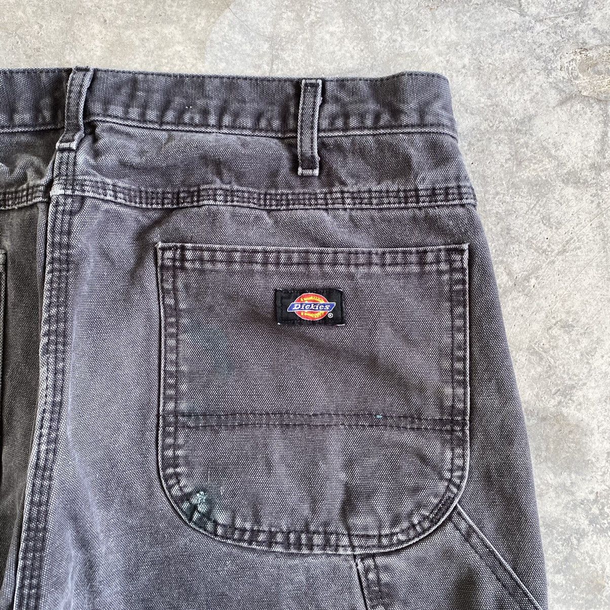 Dickies Vintage Dickies Faded Black Carpenter Work Pants Size US 36 / EU 52 - 22 Thumbnail