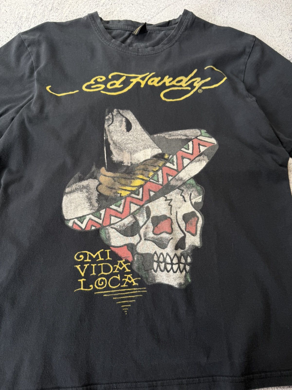 Christian Audigier Vintage Ed Hardy Big Logo Japanese T shirt Rare Y2K Size US M / EU 48-50 / 2 - 3 Thumbnail