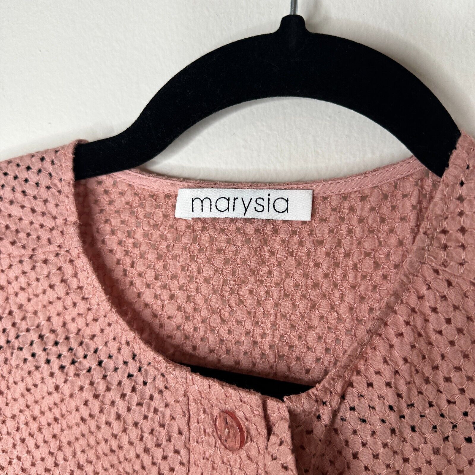 Other Marysia Mauve Crystal Cove Eyelet Button Ruffle Mini XS Size XS / US 0-2 / IT 36-38 - 5 Thumbnail