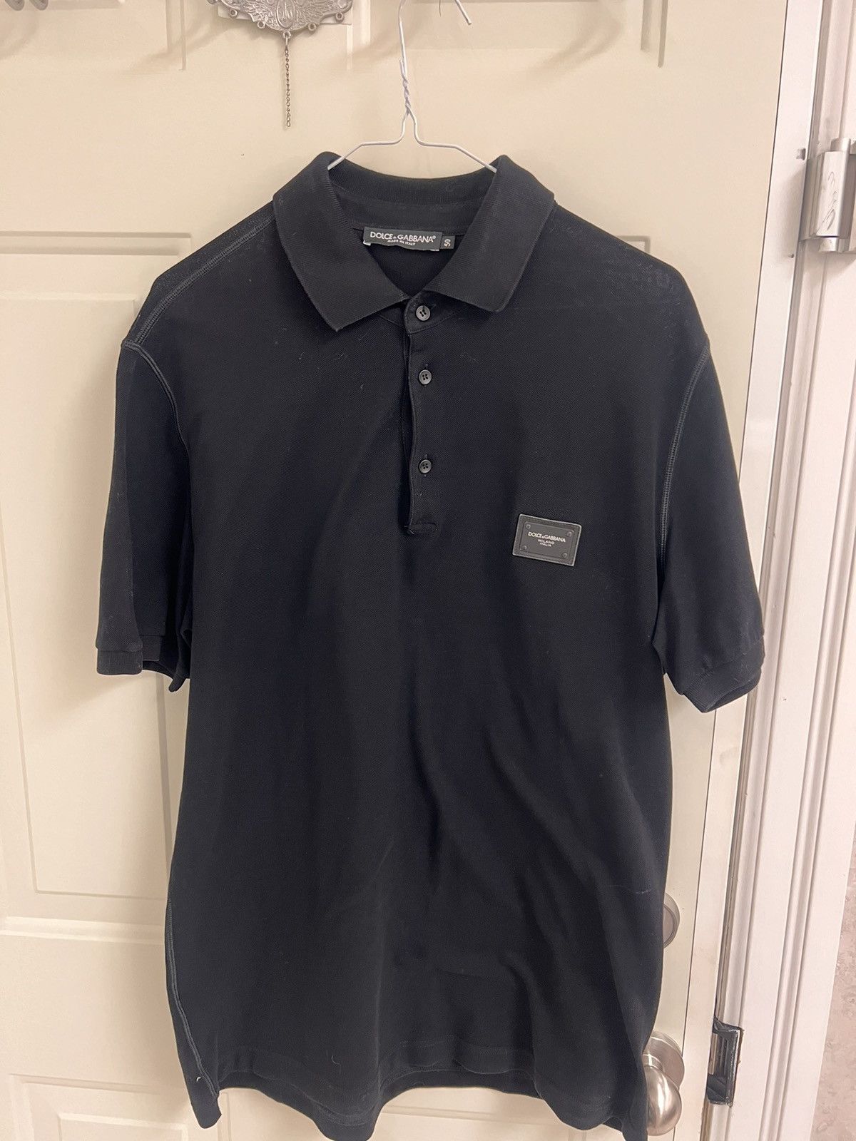 Dolce & Gabbana Dolce & Gabbana Polo T-Shirt Size US L / EU 52-54 / 3 - 1 Thumbnail