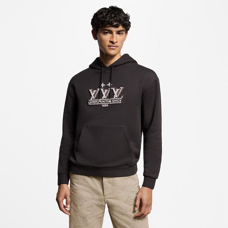 Louis Vuitton Pearl-Embellished Hoodie Size US XXL / EU 58 / 5 - 3 Thumbnail