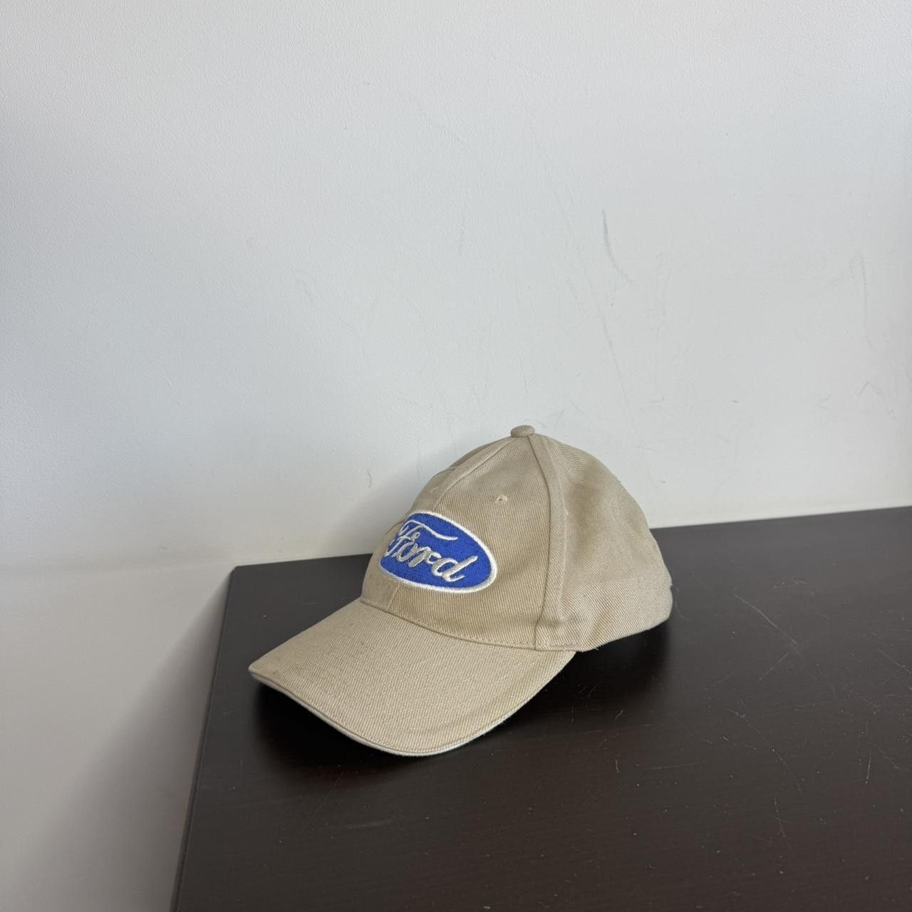 Vintage Ford Beige Basabell Cap Vintage 90s Size ONE SIZE - 1 Thumbnail