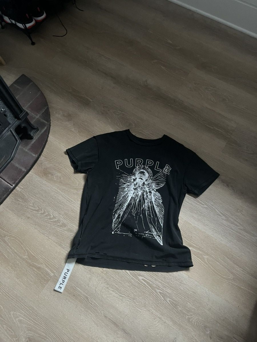 Purple × Vintage RARE PURPLE VINTAGE TEE Size US M / EU 48-50 / 2 - 1 Thumbnail