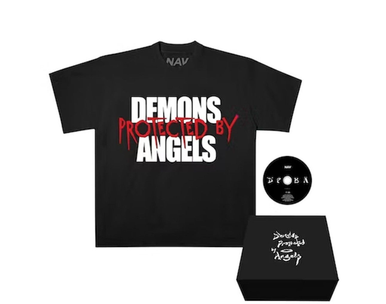 NAV × Vlone VLONE nav demons protected by angels shirt Box set Size US XL / EU 56 / 4 - 2 Thumbnail