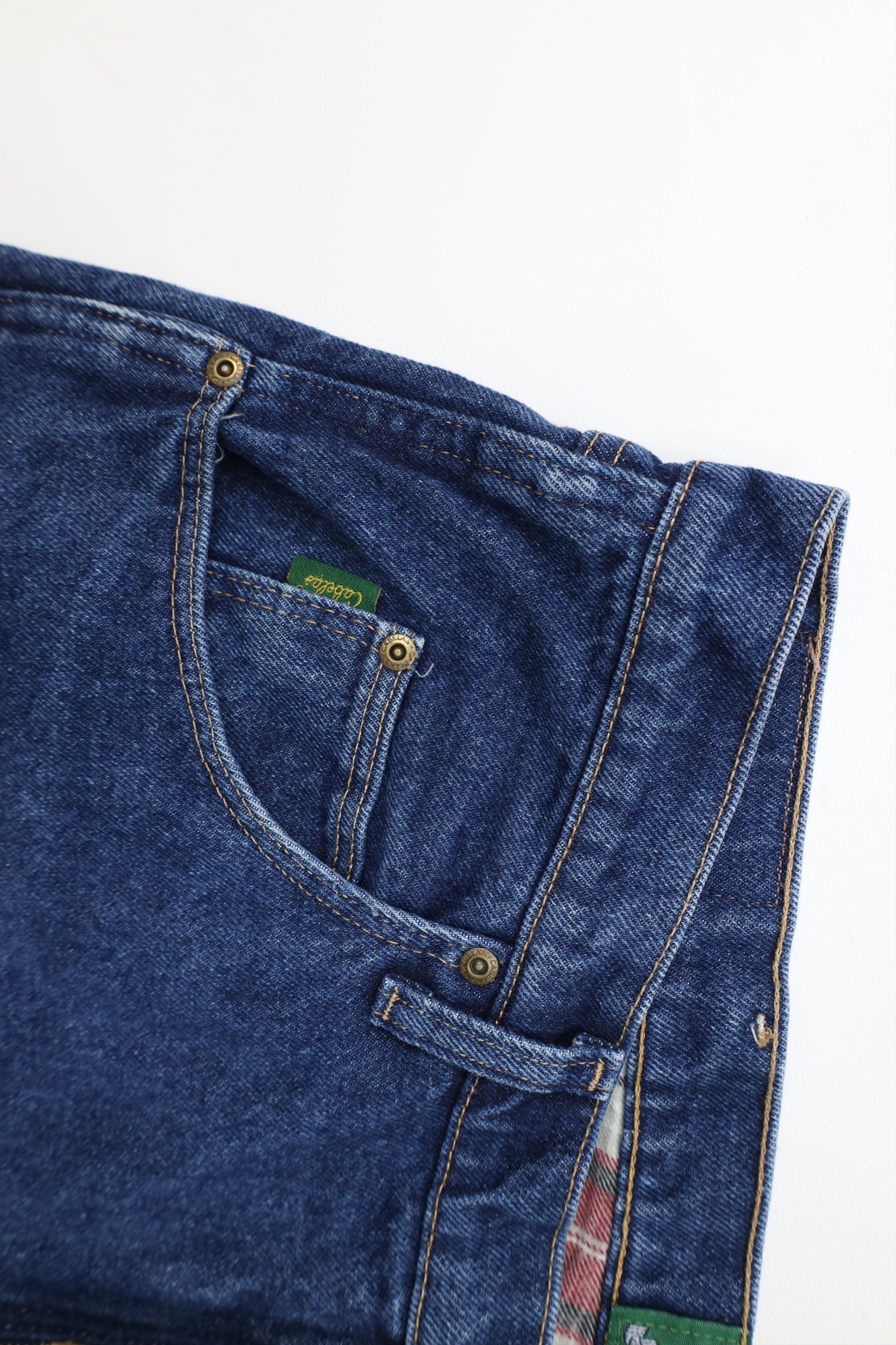 Cabelas × Vintage Vintage Cabelas Flannel Lined Straight Leg Denim Jeans Blue Size US 36 / EU 52 - 7 Thumbnail