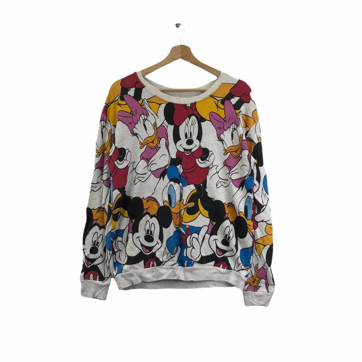 Bershka mickey sweatshirt best sale