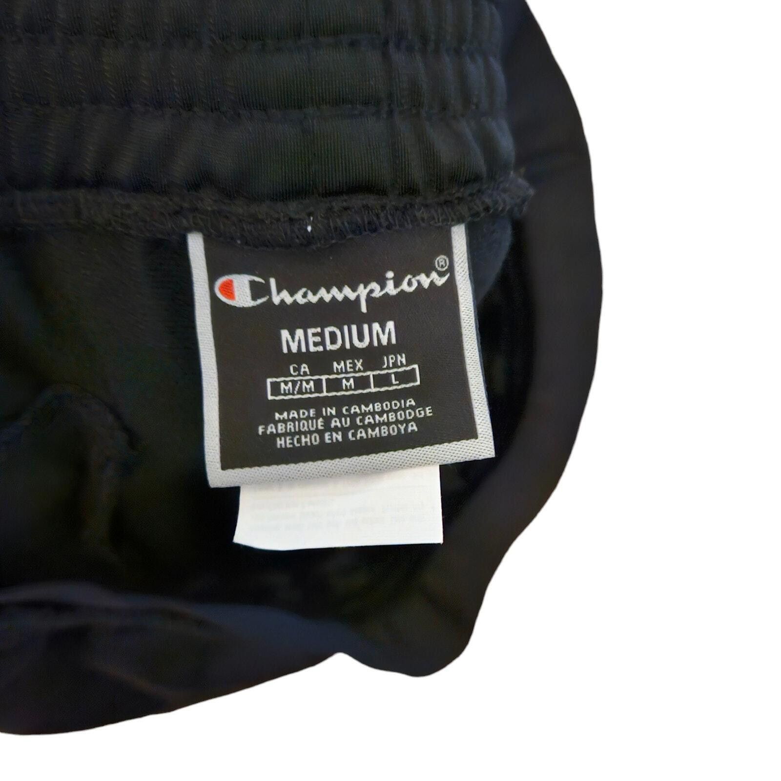 Champion Champion Track Pants Side Logo Casual Running Black Size M Size US 32 / EU 48 - 5 Thumbnail
