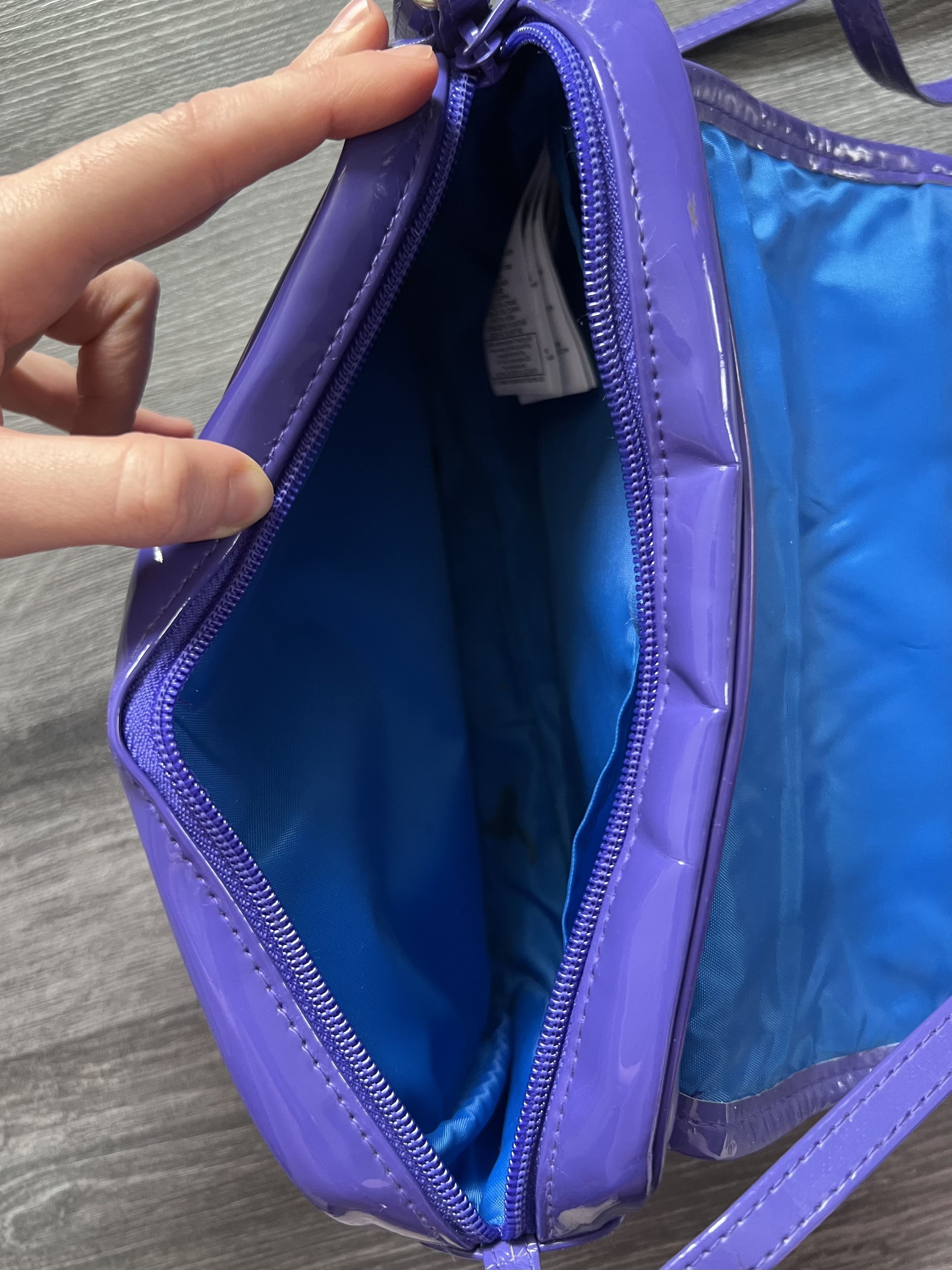 Adidas Adidas Originals Patent Purple Shoulder Bag Size ONE SIZE - 17 Thumbnail