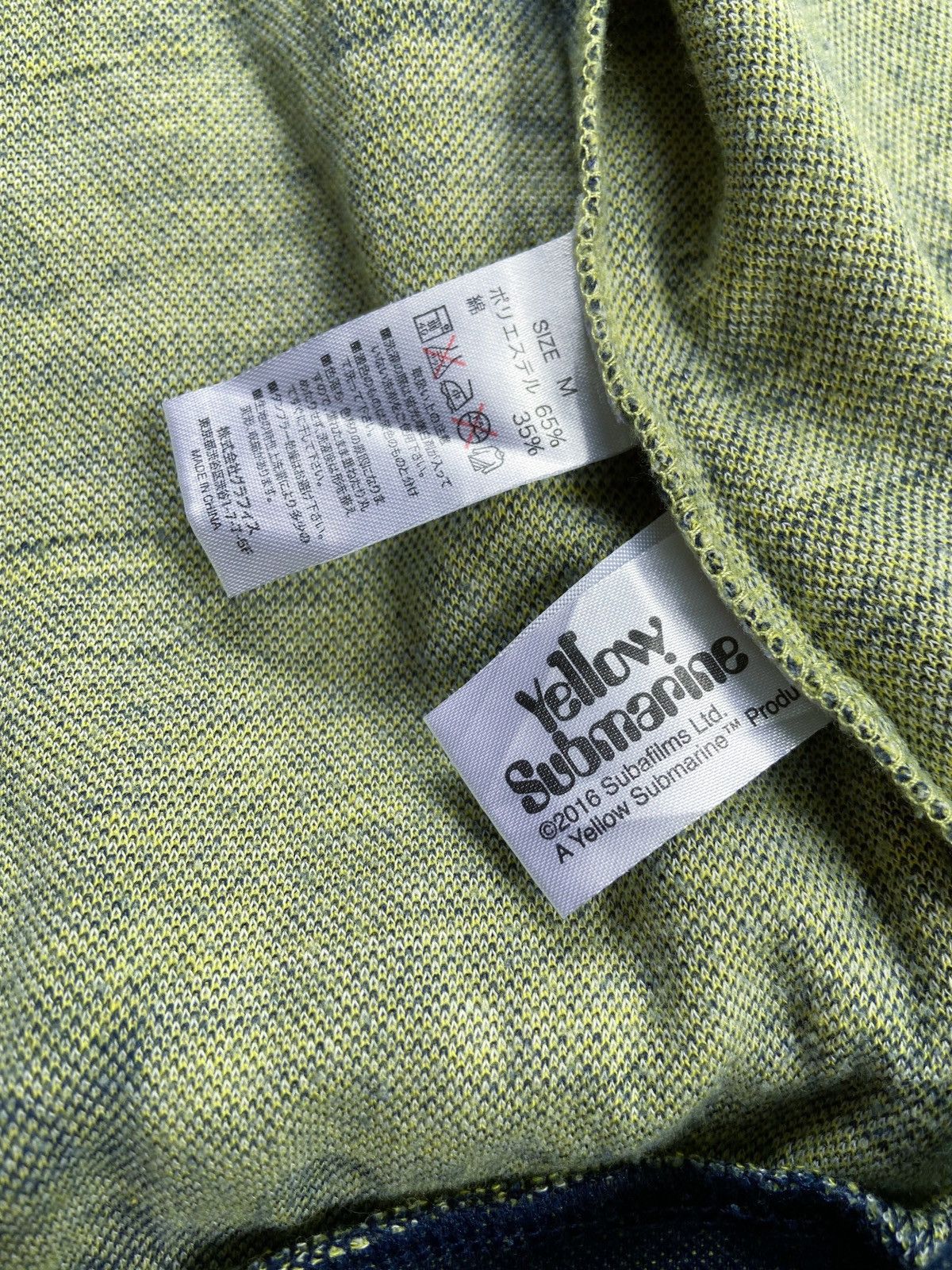 If Six Was Nine JAPANESE THE BEATLES YELLOW SUBMARINE CASUAL CARDIGAN Size US M / EU 48-50 / 2 - 9 Thumbnail