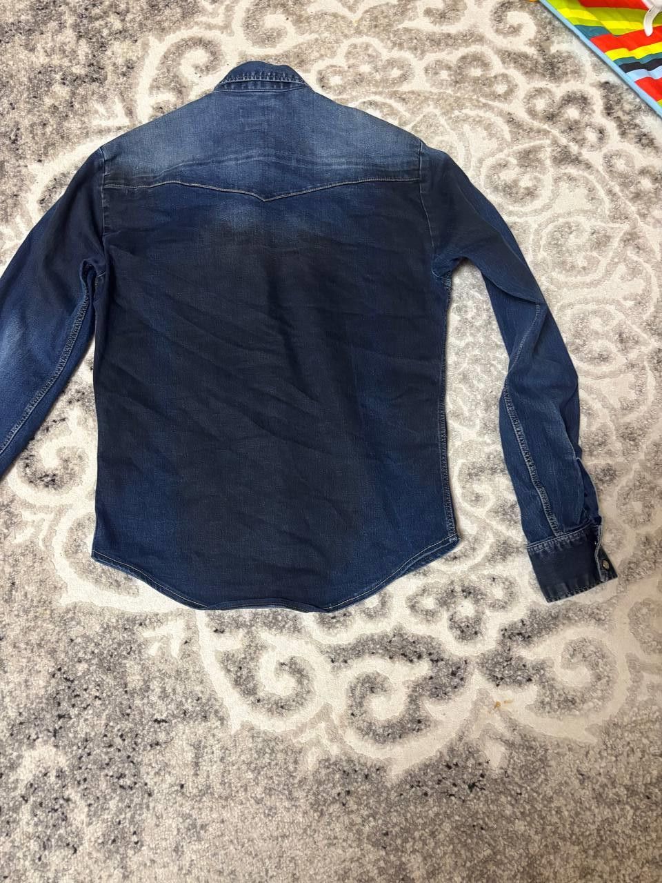 Zara Zara Man women's denim shirt, size S, blue Size S / US 4 / IT 40 - 9 Thumbnail