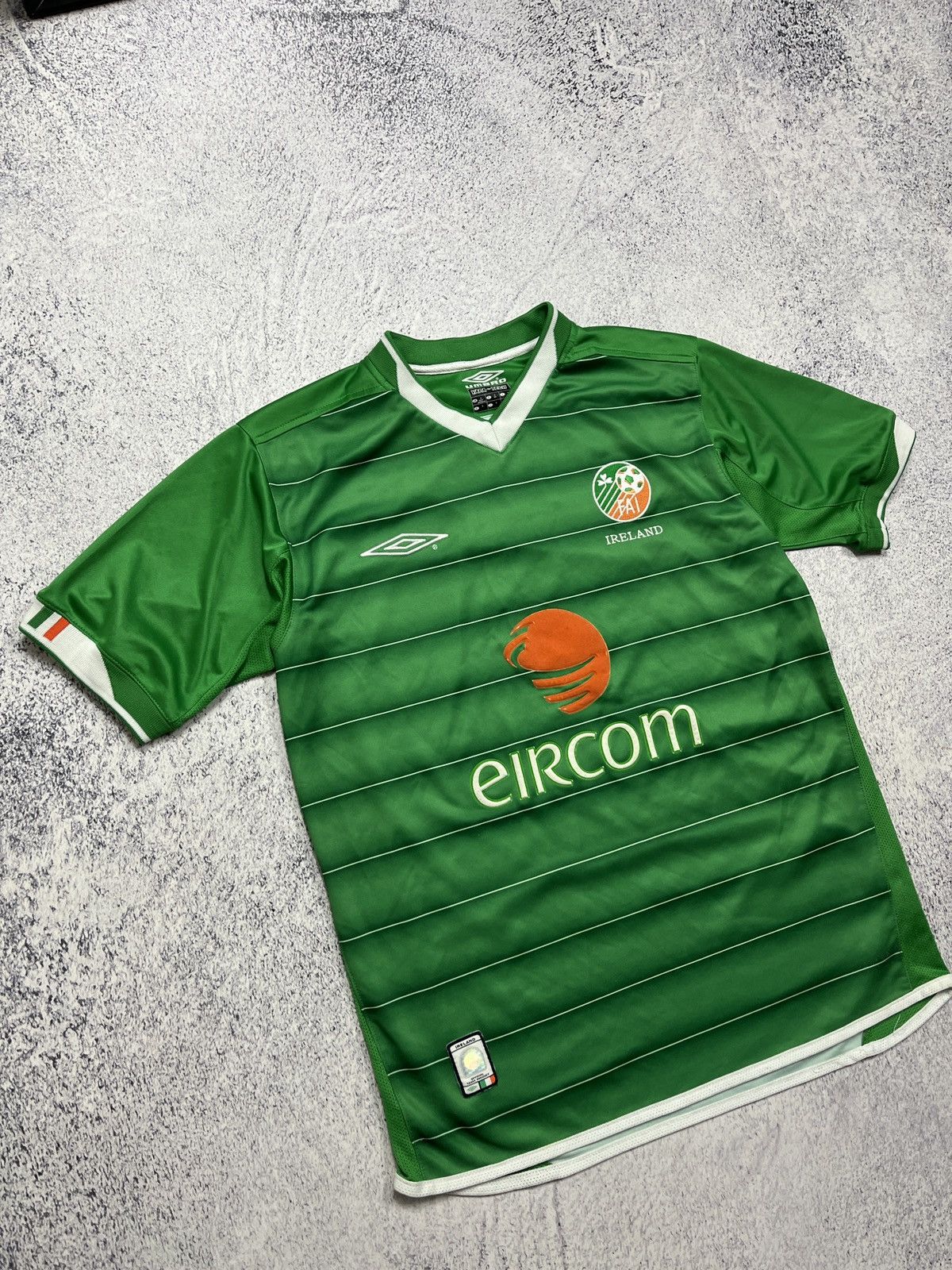 Umbro × Vintage Umbro Ireland 2003 National Home Football Soccer Jersey Duff Size US S / EU 44-46 / 1 - 3 Thumbnail