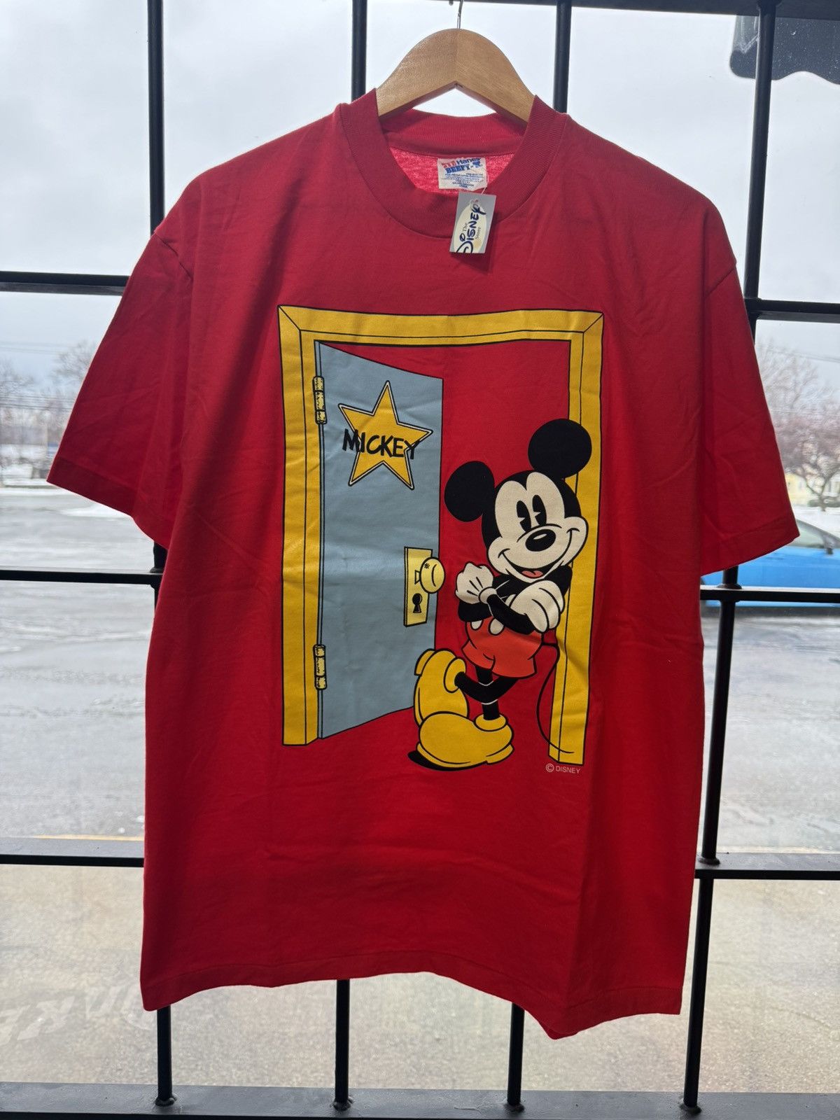 Disney Vintage 90s Disney Mickey Mouse Tee Brand New Size US L / EU 52-54 / 3 - 1 Thumbnail