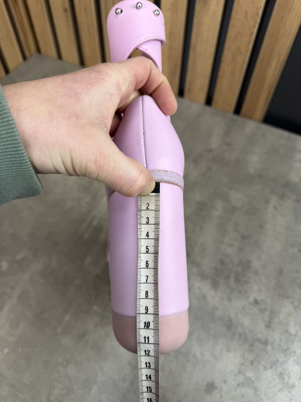 Japanese Brand at.kollektive x Kostas Murkudis Leather Platform Ankle Boots Size US 10 / IT 40 - 15 Thumbnail