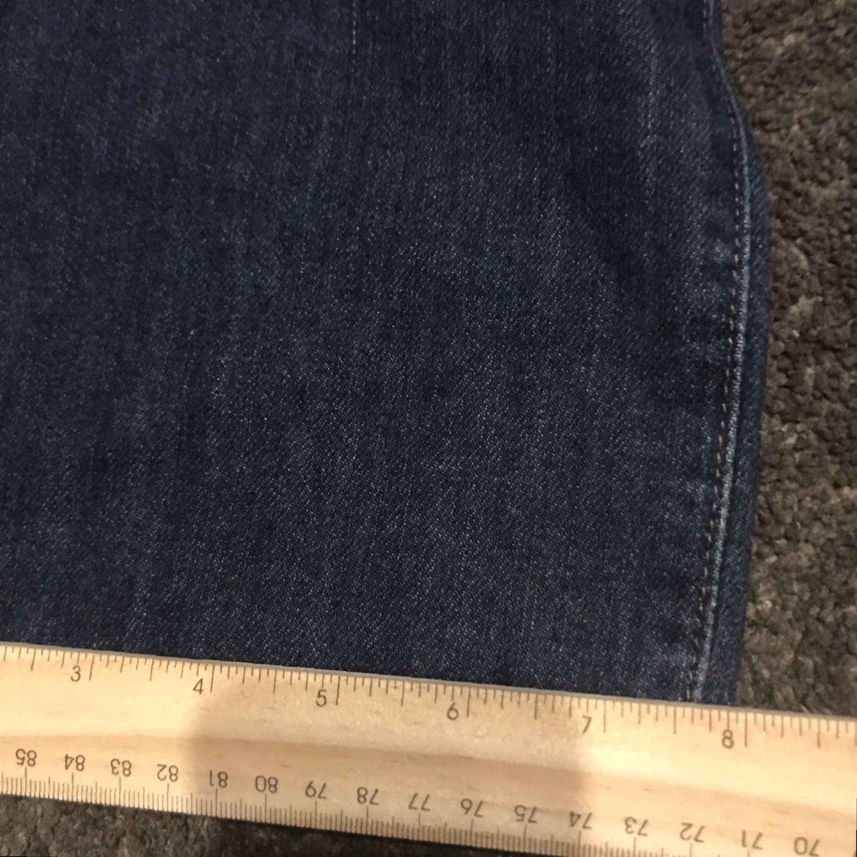 Vintage AG Adriano Goldschmied Jeans Mens 33 The Graduate Tailored Leg Blue USA Denim Slim 5-Pocket Classic Men Regular Jeans Size US 33 - 2 Thumbnail
