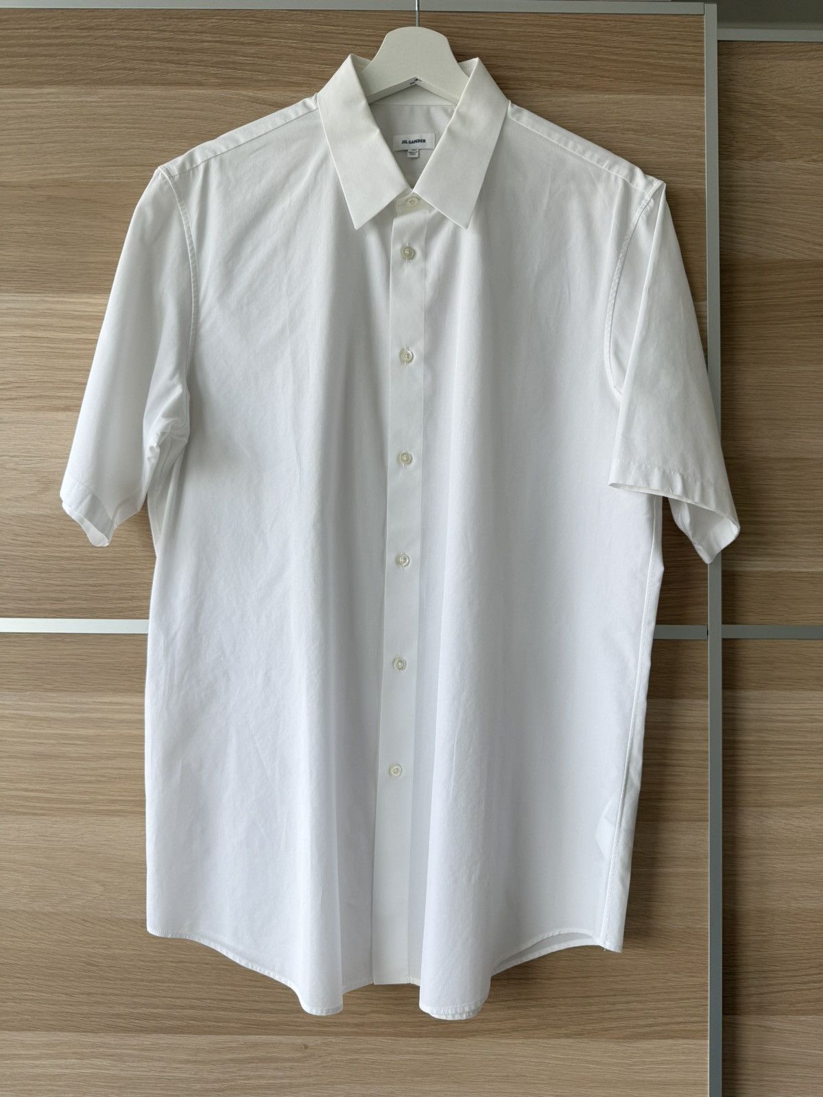 Jil Sander Jil Sander Cotton Popplin Shirt Size US M / EU 48-50 / 2 - 1 Thumbnail