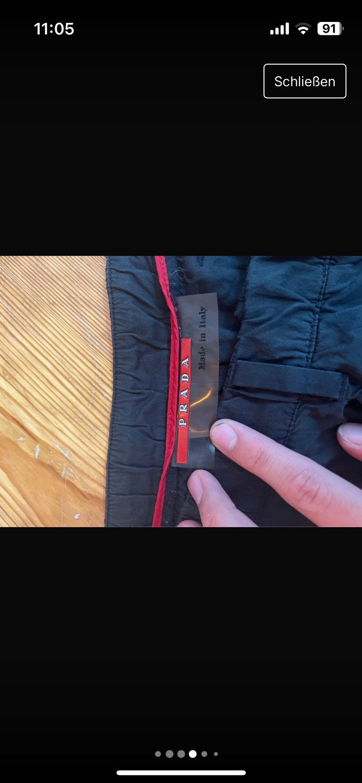 Prada Vintage Prada Pants Size US 32 / EU 48 - 6 Thumbnail