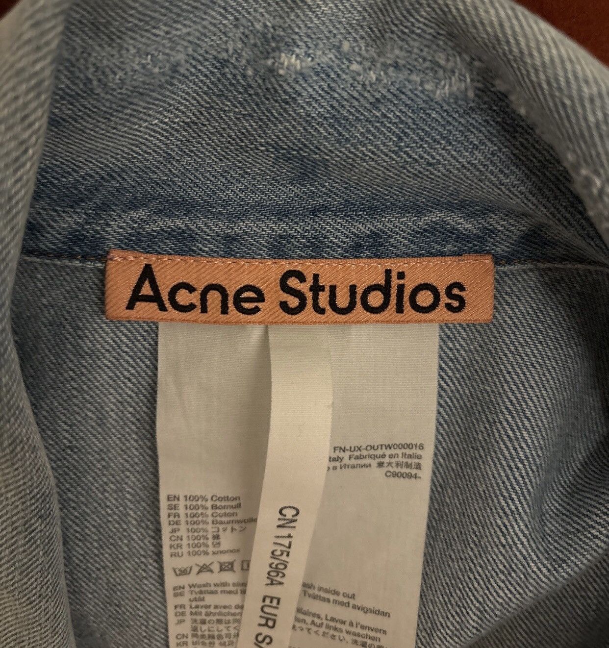 Acne Studios Acne studios Casual denim jacket 2412-Nextarrow Size US M / EU 48-50 / 2 - 4 Thumbnail