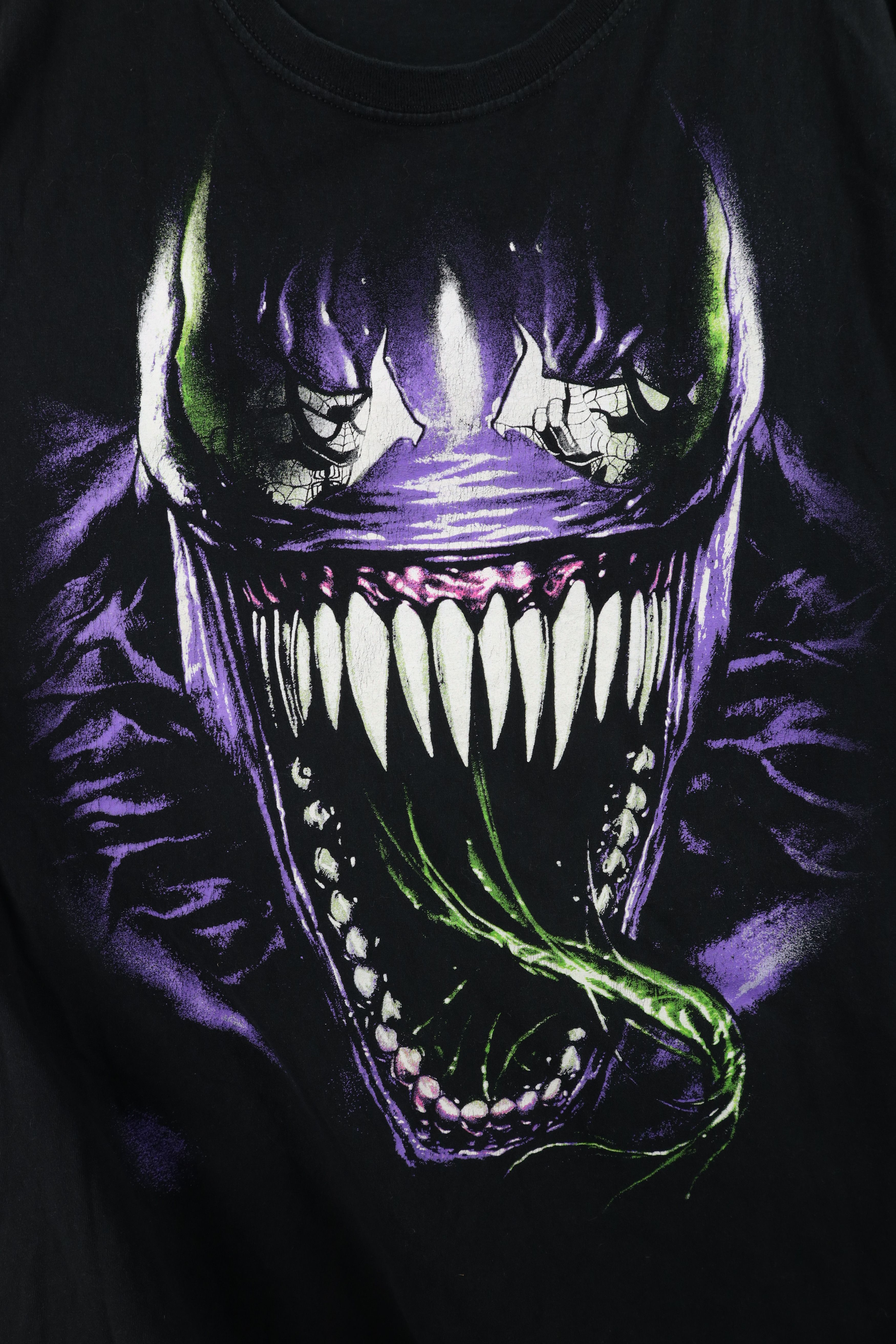 Vintage Retro Marvel Comics Spiderman Venom Short Sleeve T-Shirt Size US XXL / EU 58 / 5 - 4 Thumbnail