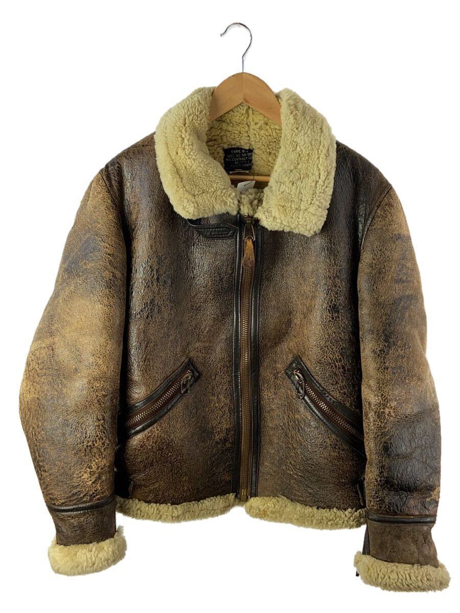 Avirex Avirex Sheep Leather Flight Jacket Brown Size US L / EU 52-54 / 3 - 1 Thumbnail