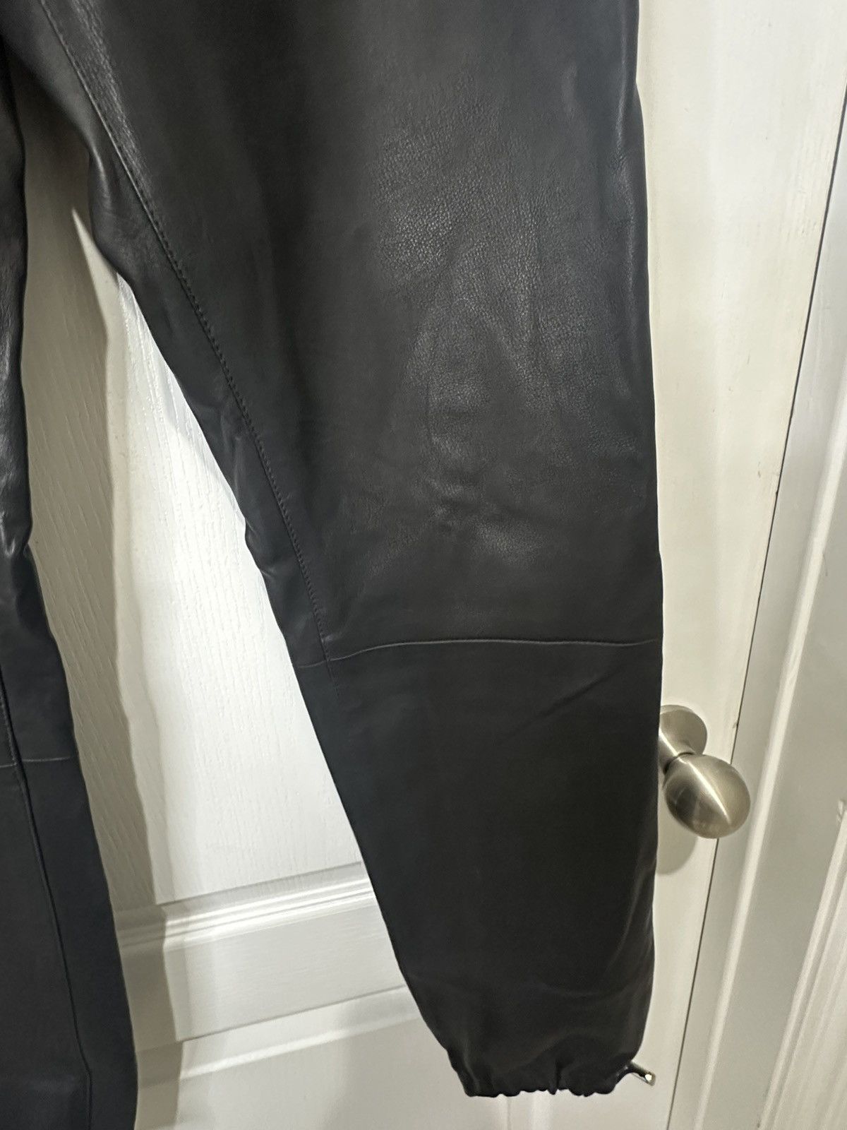Amiri Amiri Leather Jogging Pant Size US 32 / EU 48 - 11 Thumbnail