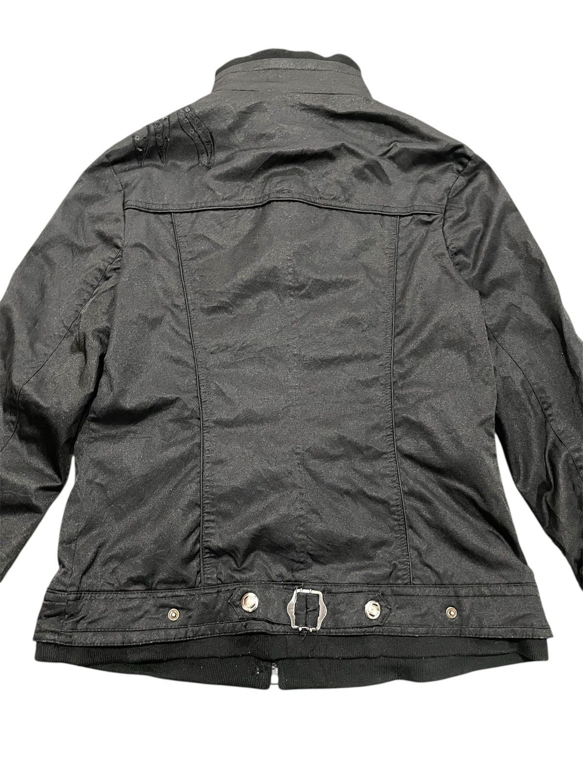 Rick Owens Drkshdw Y-L-WEN - Japanese Jacket Motorcyclist Style lgb Size US M / EU 48-50 / 2 - 14 Thumbnail