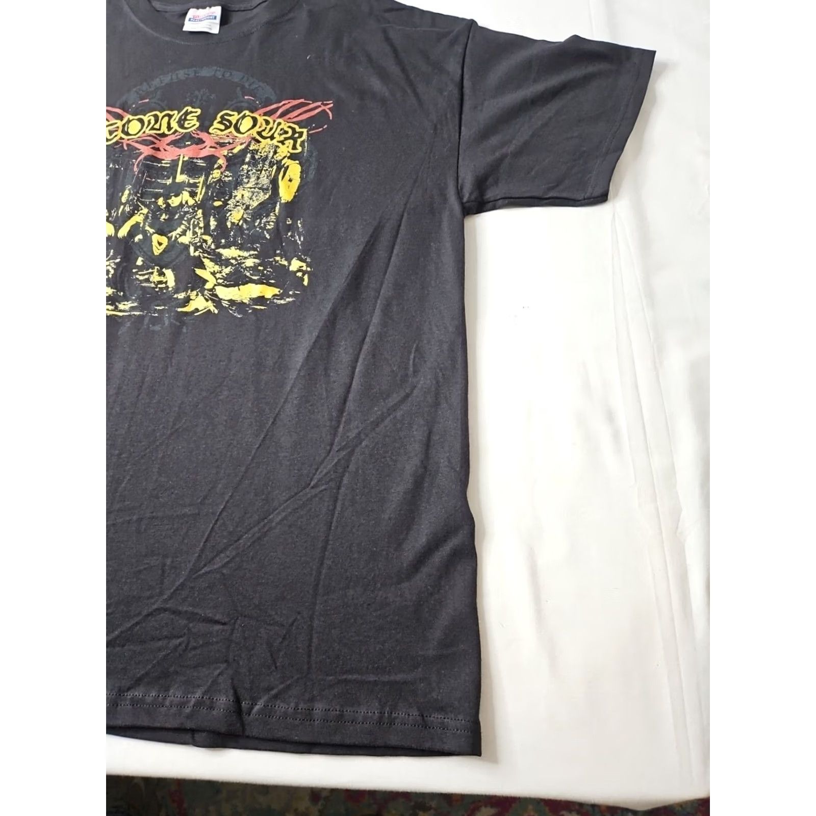 Vintage Stone Sour Band Concert T-Shirt Men's 1XL Black Refuse To Die Rock Music 2000s, Men's — image 5 of 5