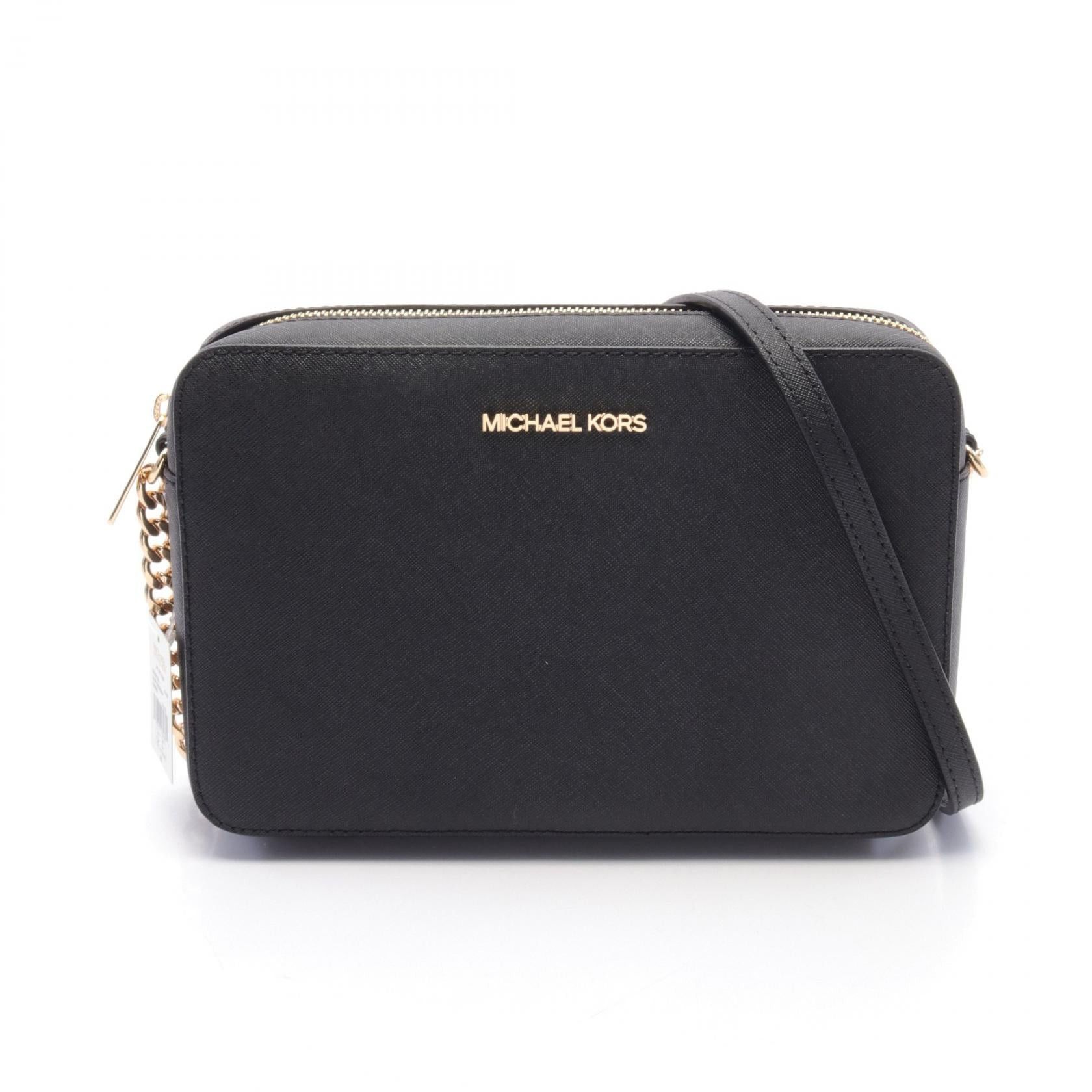 Michael Kors Michael Kors Jet Set Lg Ew Cross Body Shoulder Bag Leather Black Size ONE SIZE - 1 Thumbnail