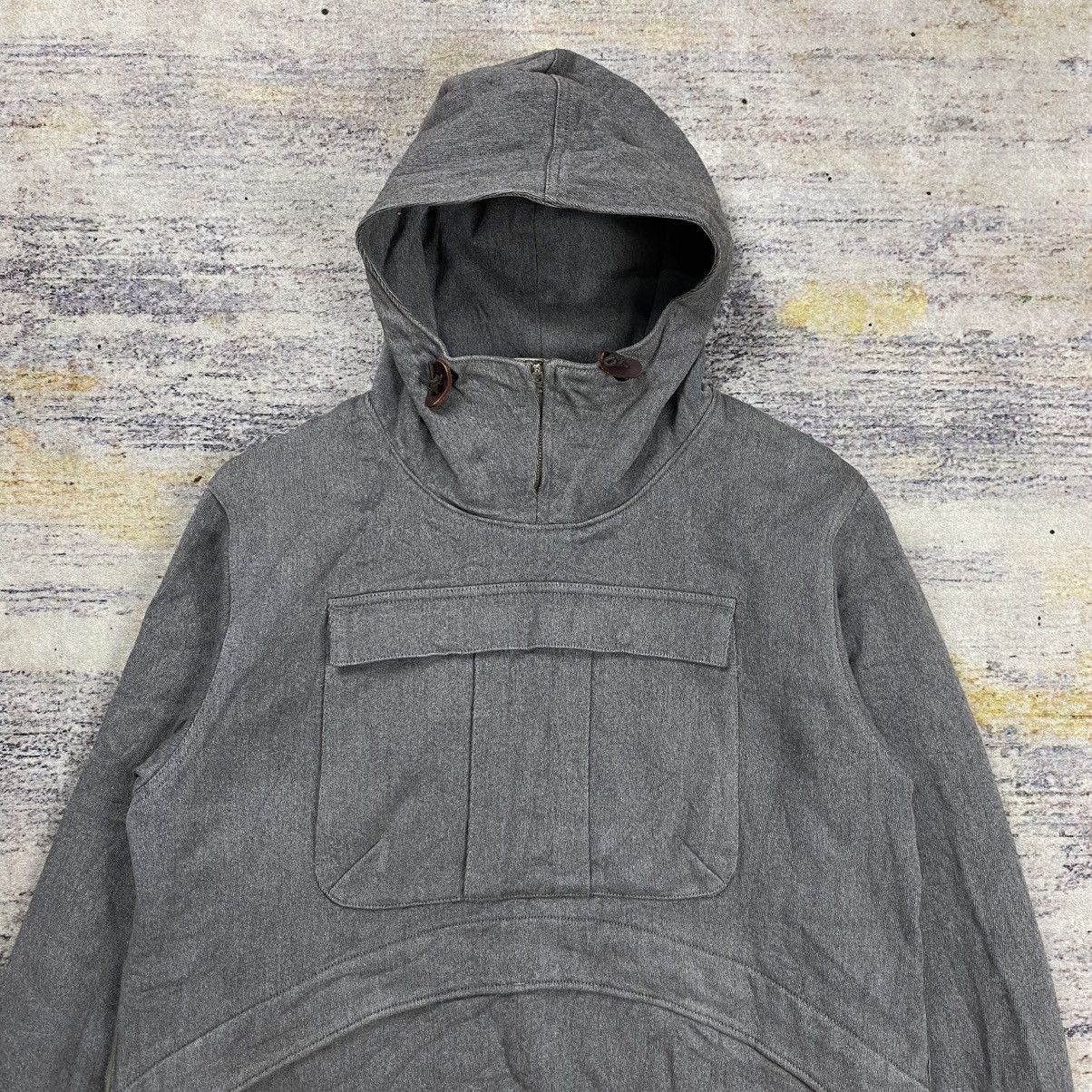 Japanese Brand brown by 2 tacs anorak smock jacket Size US M / EU 48-50 / 2 - 2 Thumbnail