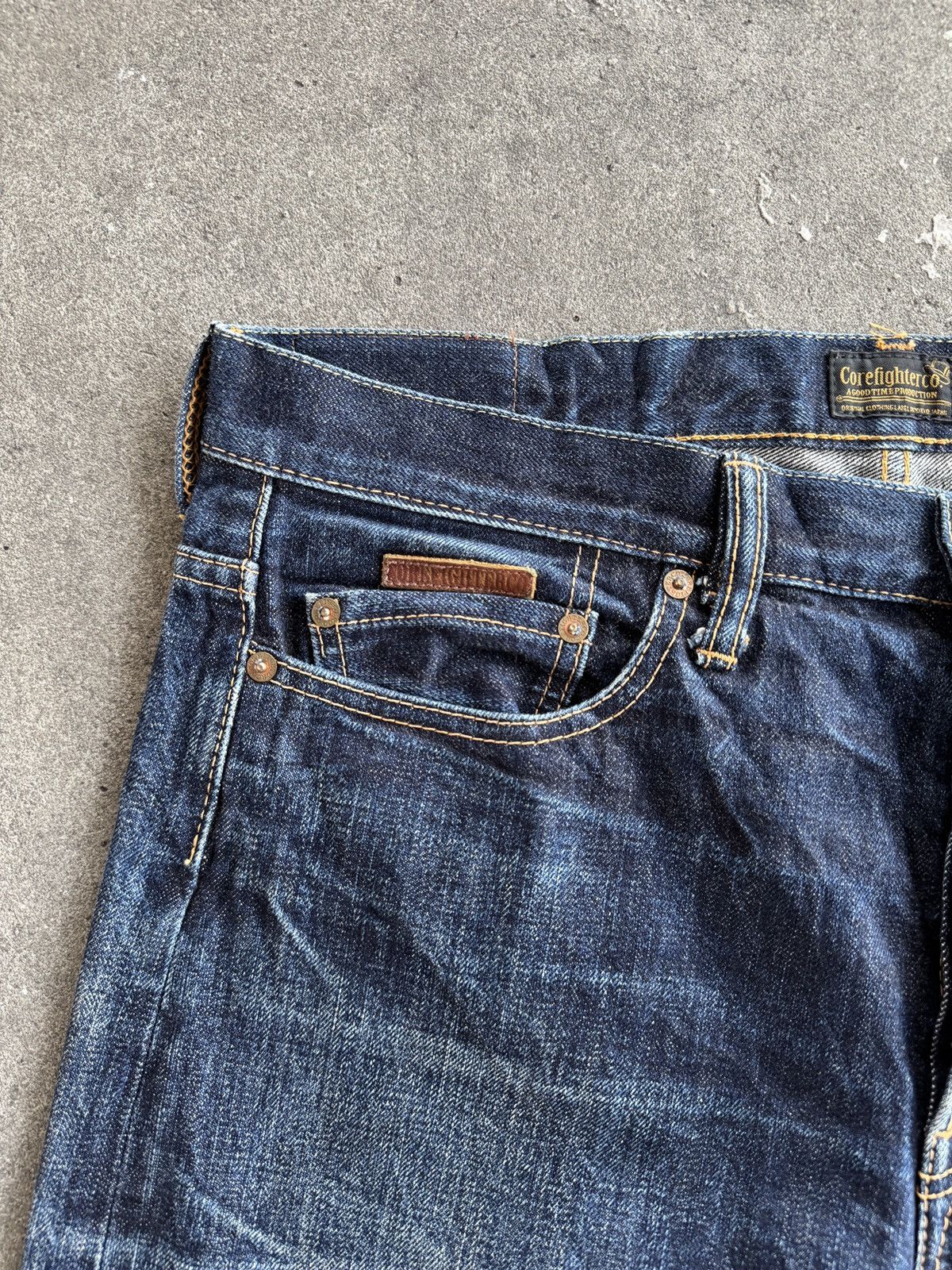 Japanese Brand Corefighterco Selvedge Denim Pants Japan Size US 36 / EU 52 - 5 Thumbnail