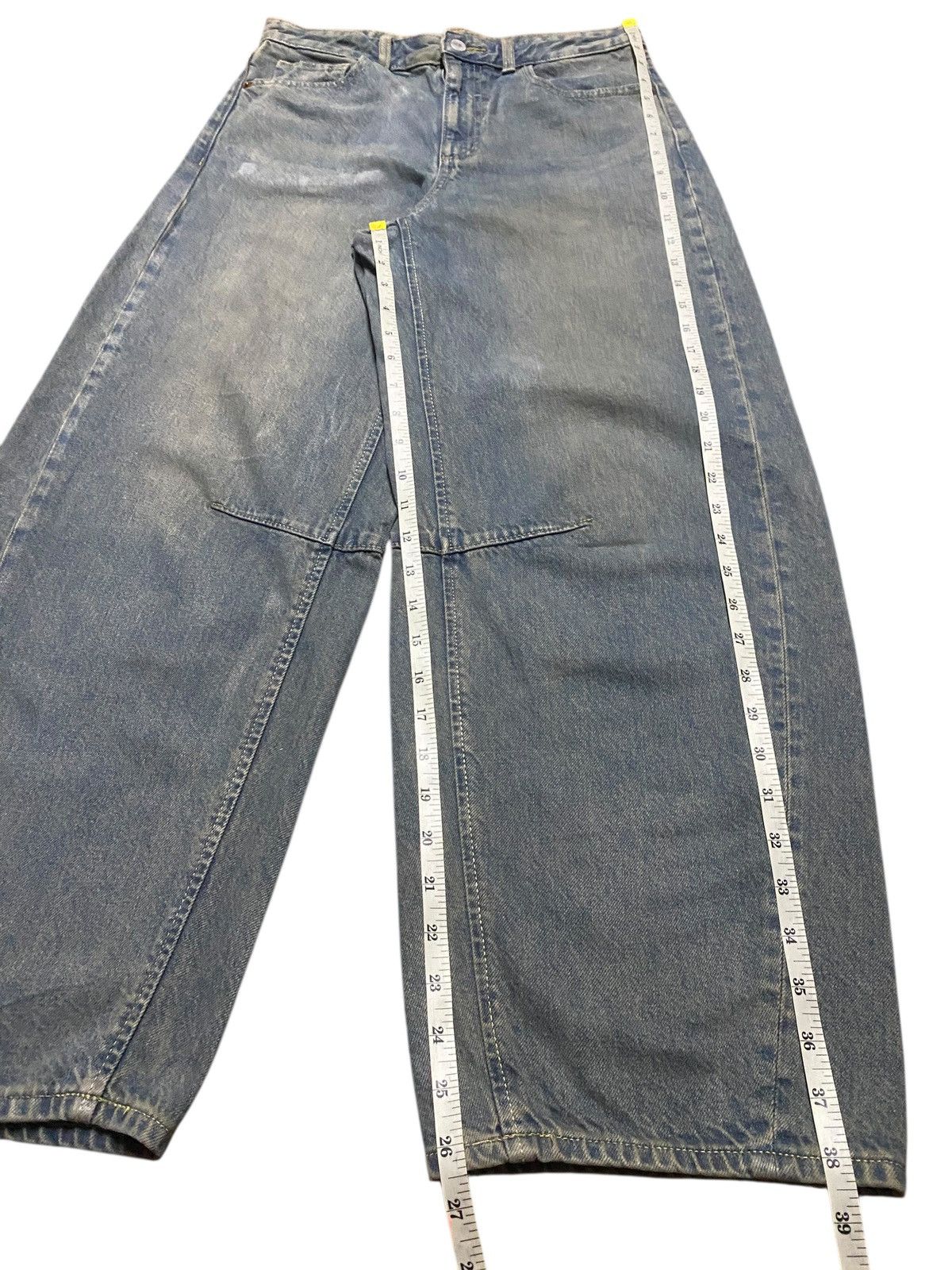 JNCO Vintage Japanese Brand Gu Mud Wash Super Baggy Jeans Size US 28 / EU 44 - 10 Thumbnail