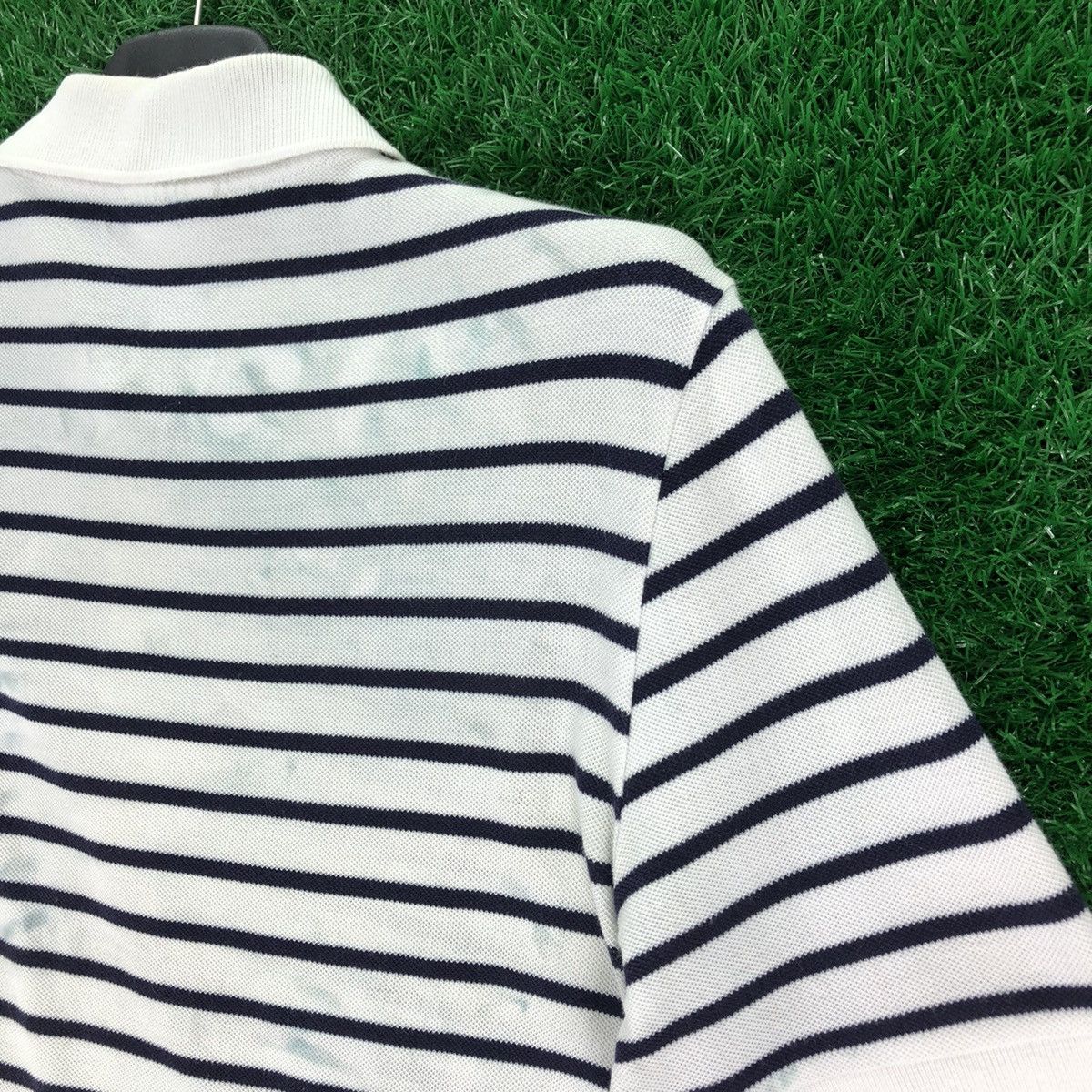 Lacoste Vintage 90's Lacoste Polo Tee Stripes Size US XS / EU 42 / 0 - 5 Thumbnail