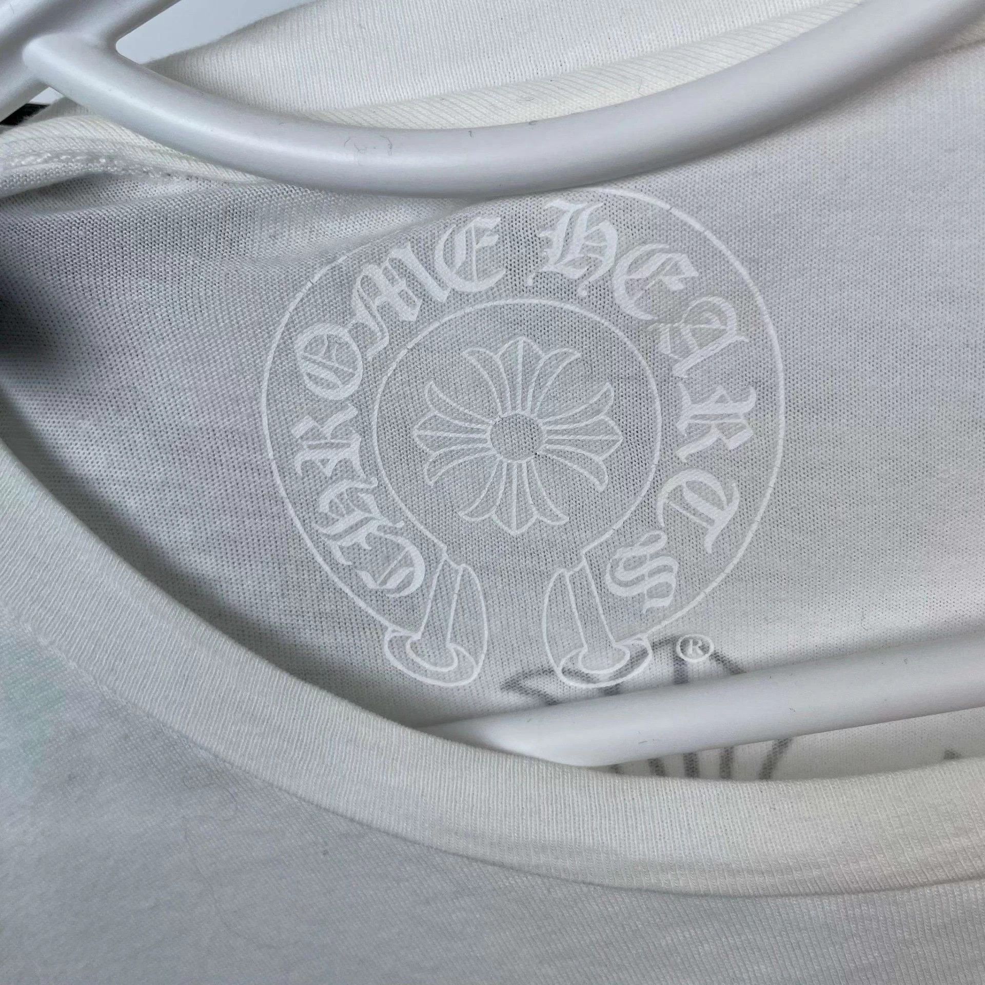 Chrome Hearts Chrome Hearts White Longsleeve Tee Size US L / EU 52-54 / 3 - 4 Thumbnail