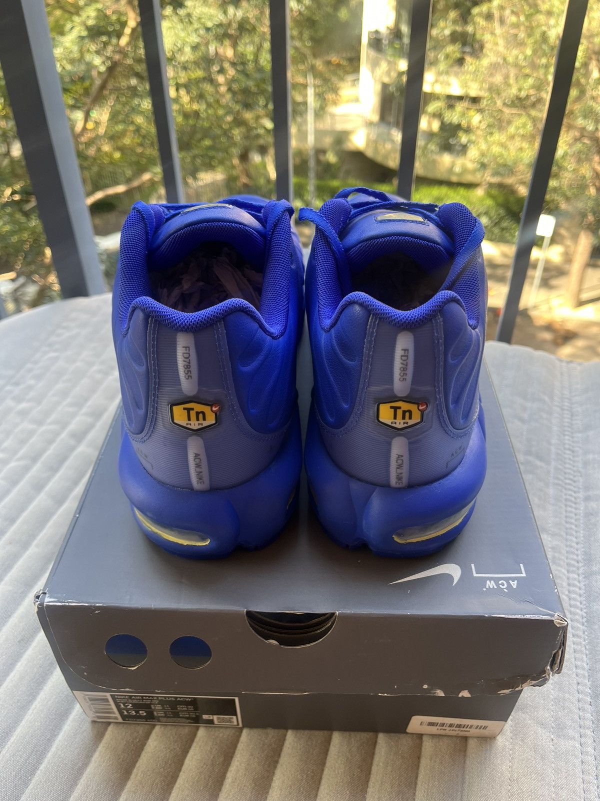 A-COLD-WALL* × Nike A Cold Wall x Nike TN Blue Size US 12 / EU 45 - 3 Thumbnail