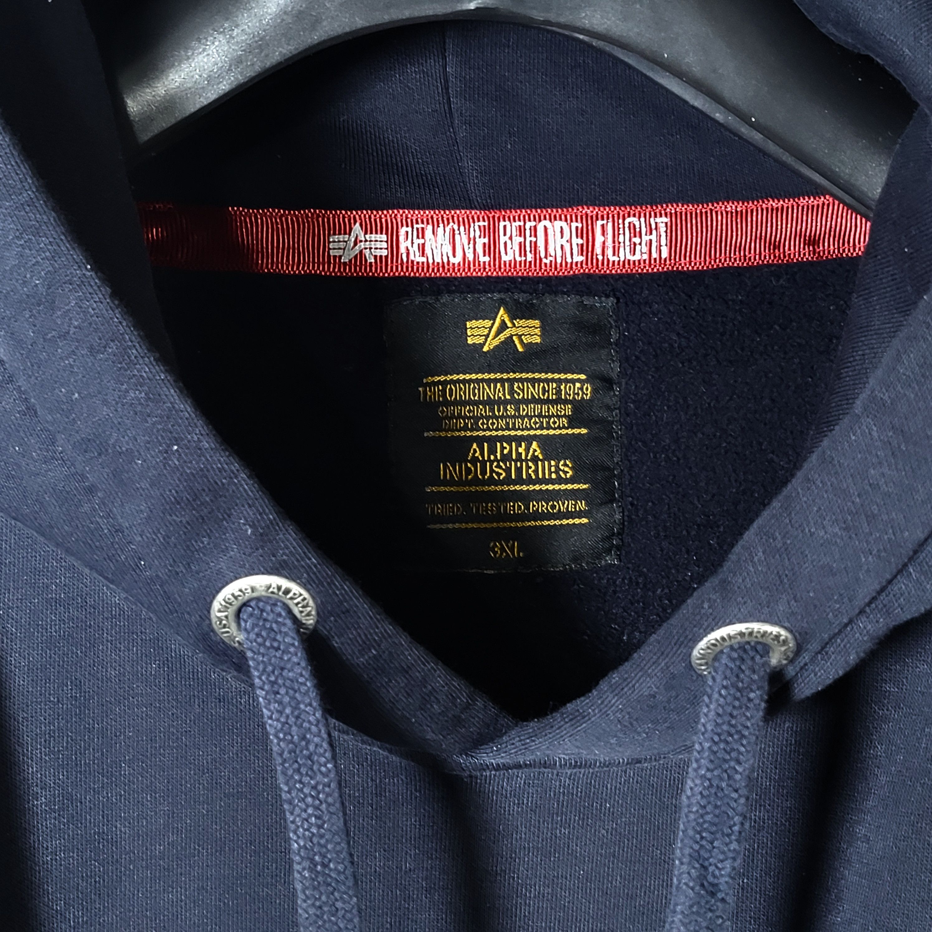 Alpha Industries Alpha Industries Rare Space Shuttle Hoodie. Exclusive.Rare Size US XXL / EU 58 / 5 - 4 Thumbnail