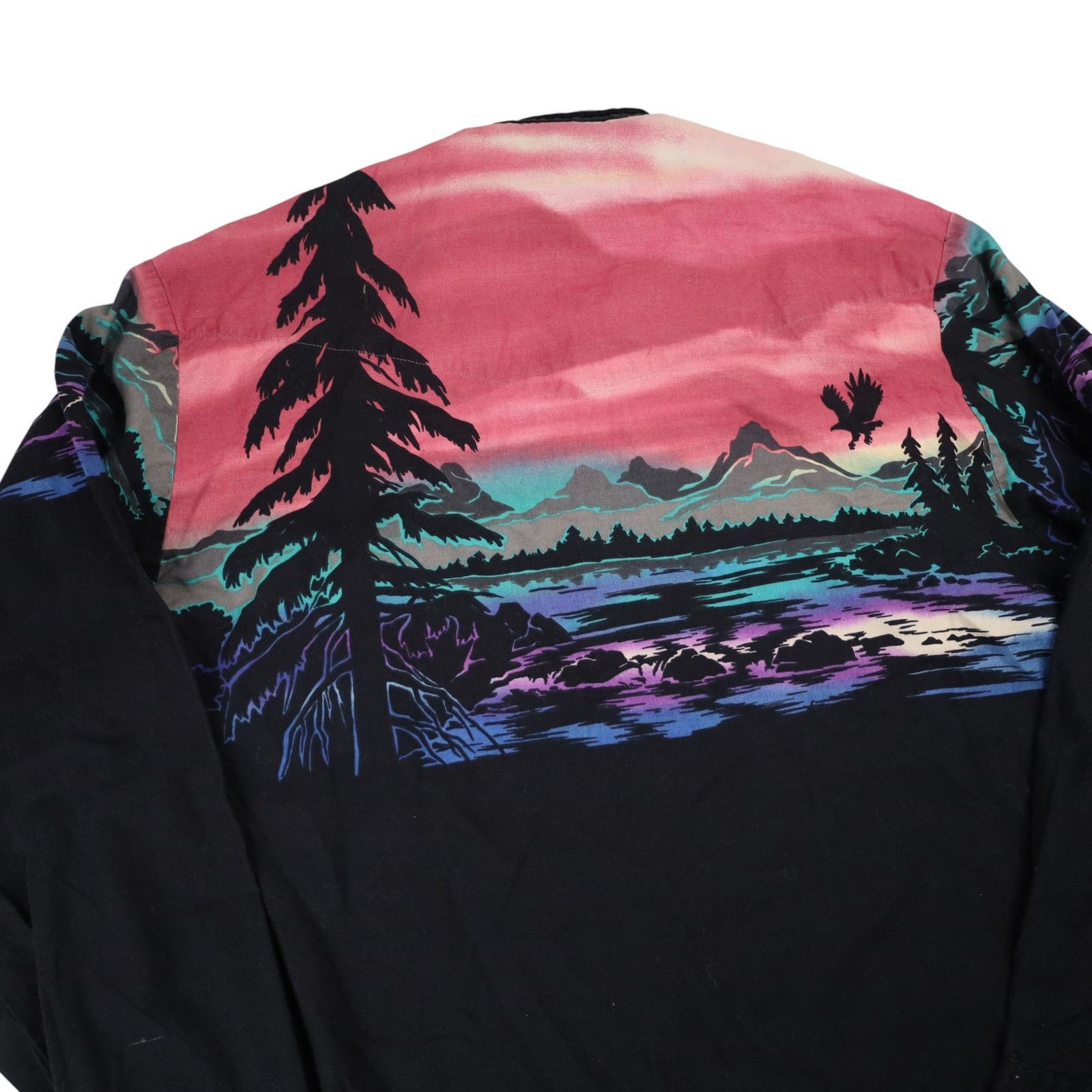 Vintage Vintage Ropers Pastel Nature Scene Button Up Western Shirt Size US XL / EU 56 / 4 - 11 Thumbnail