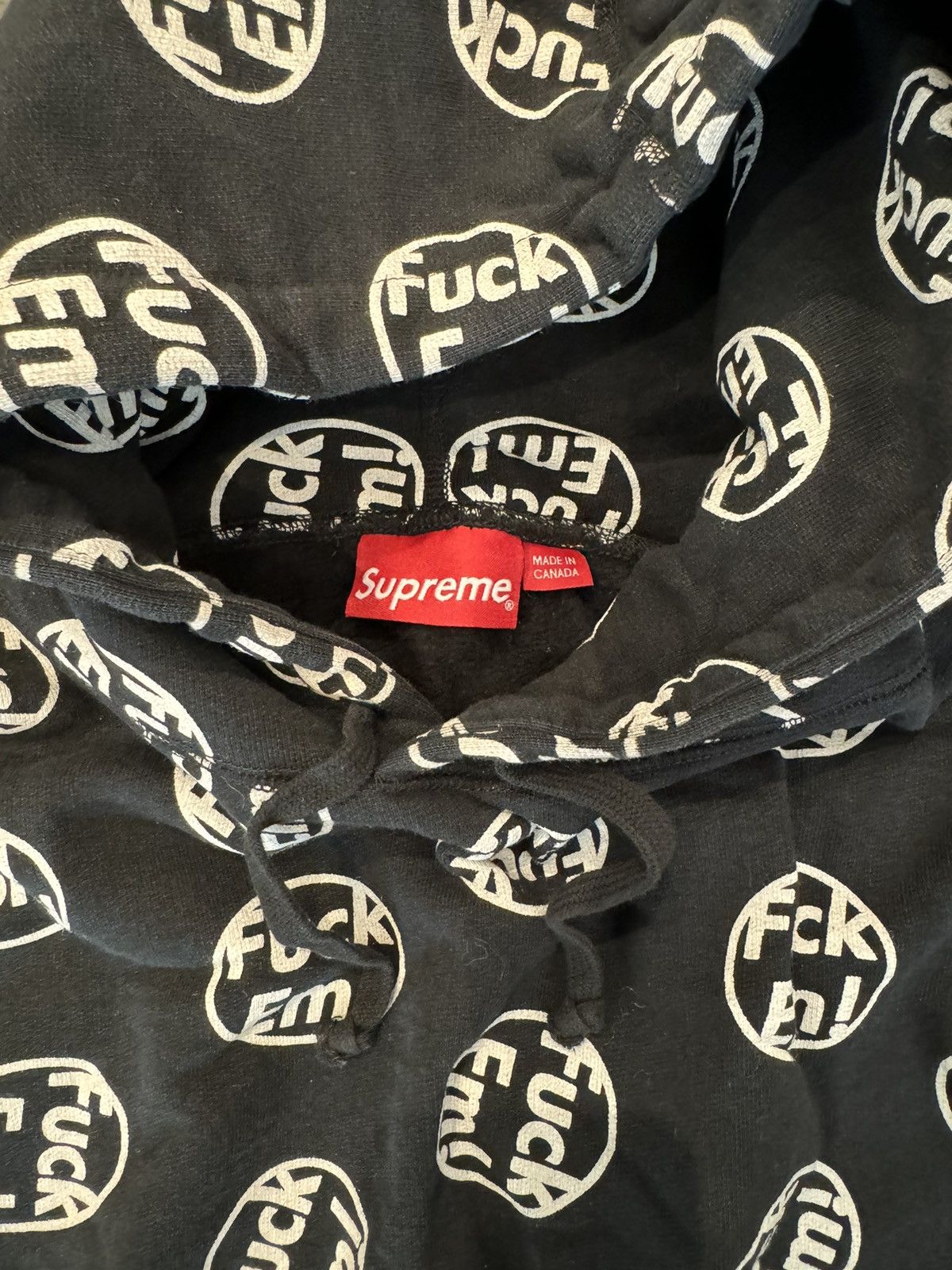 Supreme F*ck em! Supreme Hoodie Size US M / EU 48-50 / 2 - 5 Thumbnail