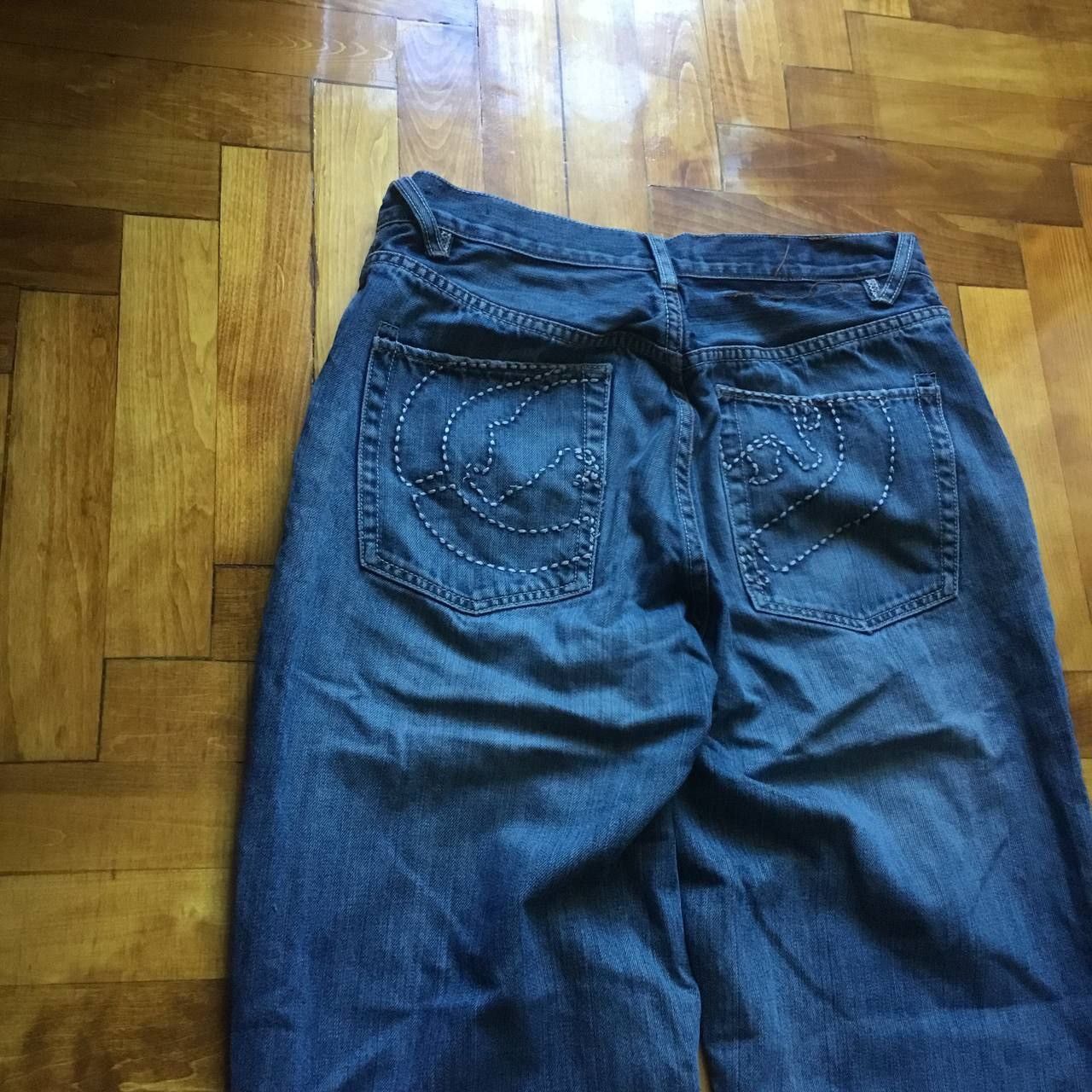 Ecko Unltd. × JNCO × Vintage Crazy Vintage Y2K Baggy Jeans Ecko JNCO Style Size US 34 / EU 50 - 8 Thumbnail
