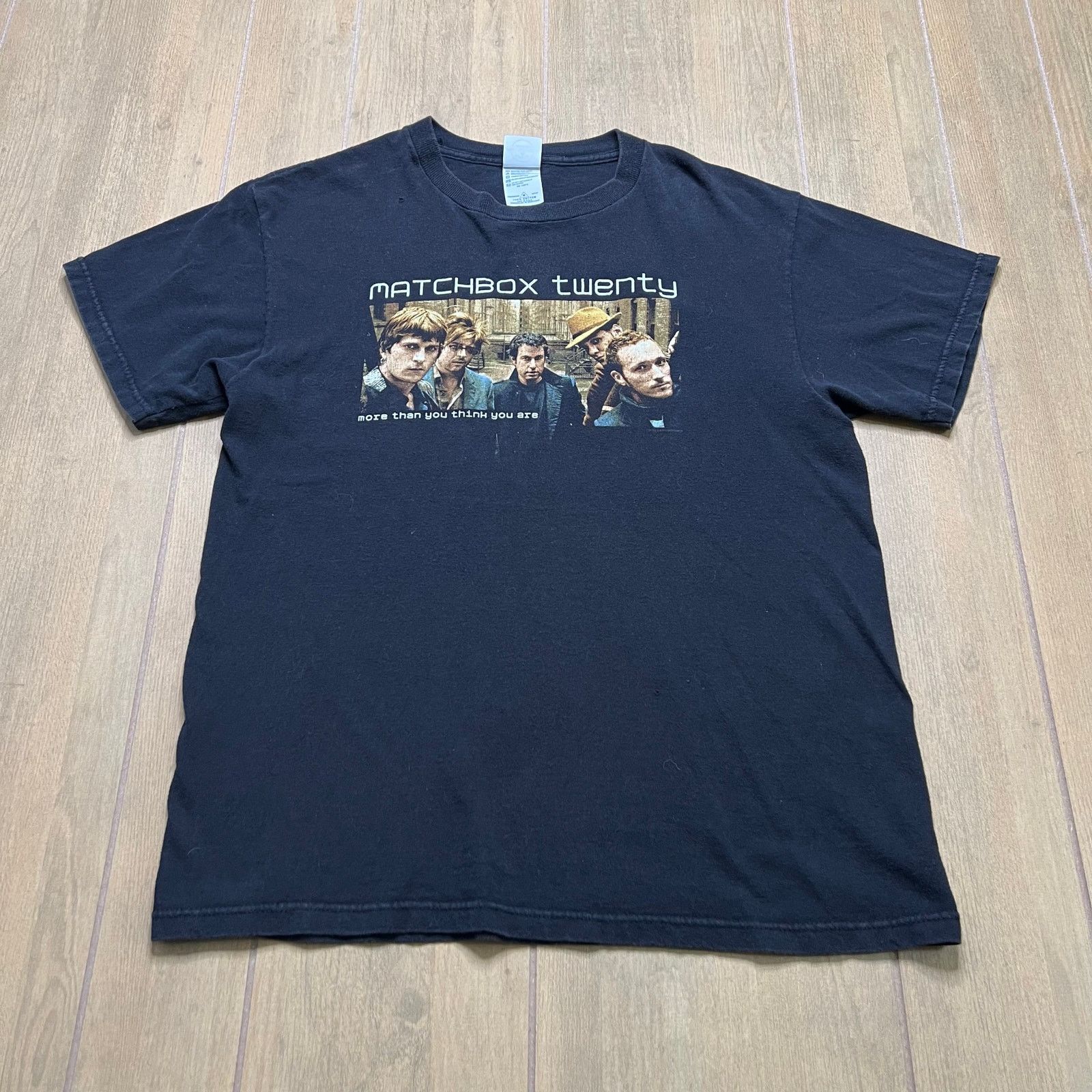 Vintage Vintage Match Box Twenty Black Sz M More Than You Think You Size US M / EU 48-50 / 2 - 1 Thumbnail