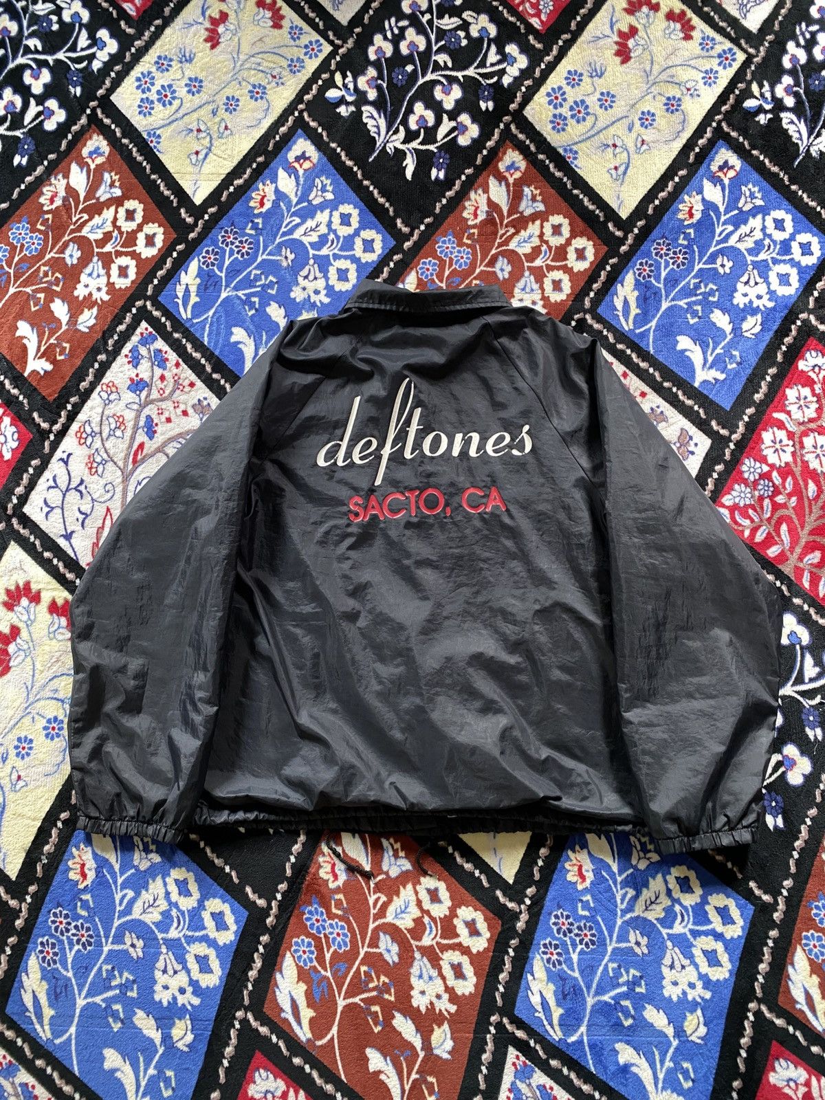 Band Tees Vintage 90s Deftones Coach Jacket Size US L / EU 52-54 / 3 - 7 Thumbnail