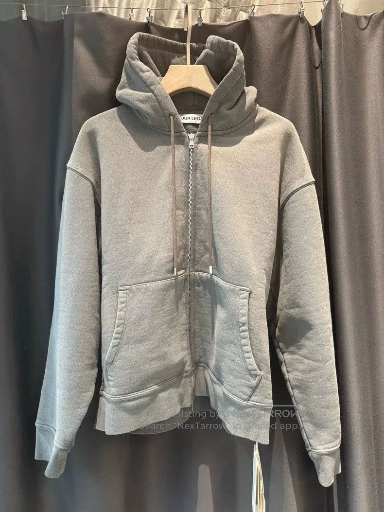 Our Legacy Our Legacy Gray Gradient Hoodie Jacket. Size US L / EU 52-54 / 3 - 1 Thumbnail