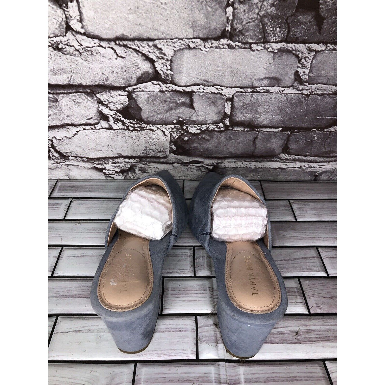 Other Taryn Rose Madisson Blue Suede Leather Pointed Toe Heels Wom Size US 9 / IT 39 - 5 Thumbnail