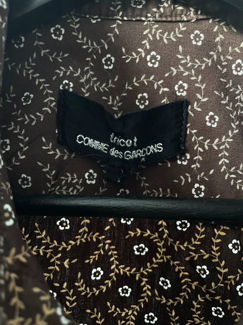Comme des Garcons Comme Des Garcons Women's short sleeve shirt with small fl Size M / US 6-8 / IT 42-44 - 5 Thumbnail