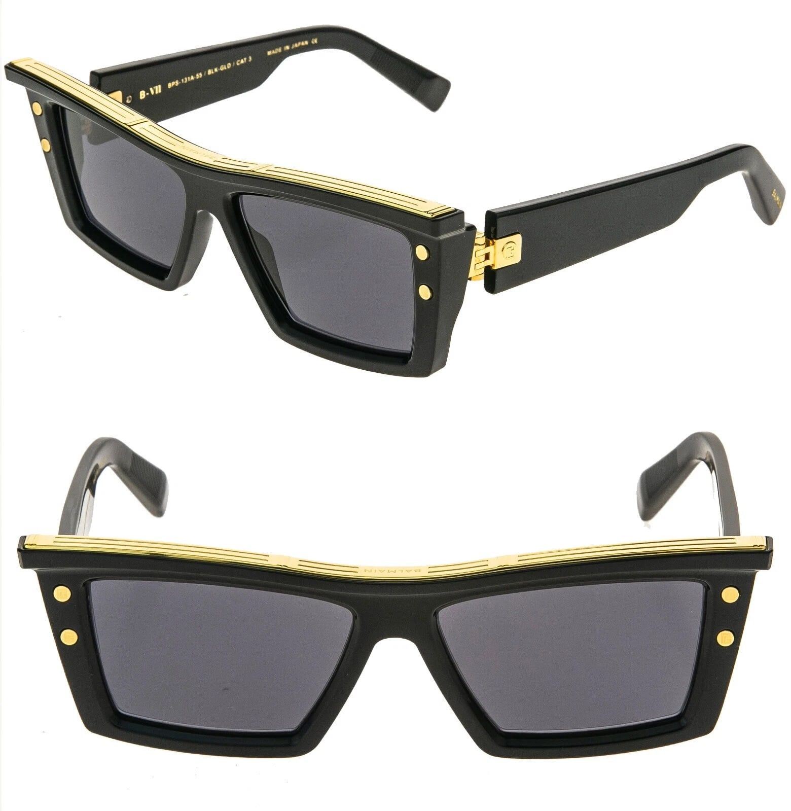 Balmain BALMAIN B-VII B 7 BY AKONI BPS131 BPS 131A Fashion Sunglass Size ONE SIZE - 1 Thumbnail