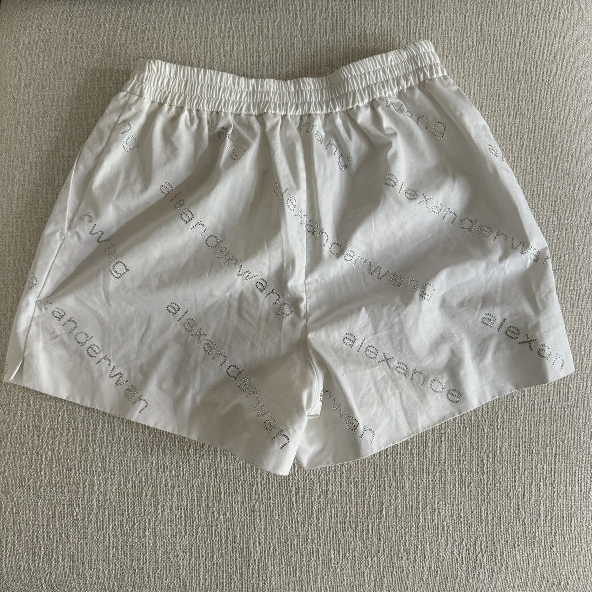 Alexander Wang Alexander Wang Rhinestone Boxer Shorts Size 26" / US 2 / IT 38 - 2 Thumbnail